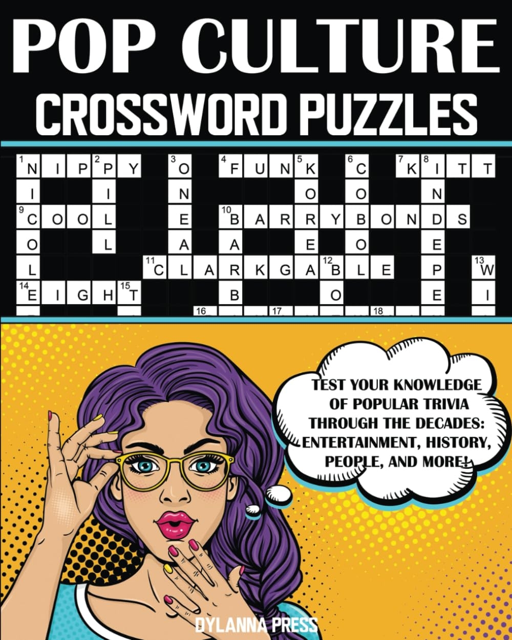 Pop Culture Crossword Puzzles Dylanna Press 9781647903572 Amazon Books Pop Culture Crossword Puzzles Dylanna Press 9781647903572 Amazon Books