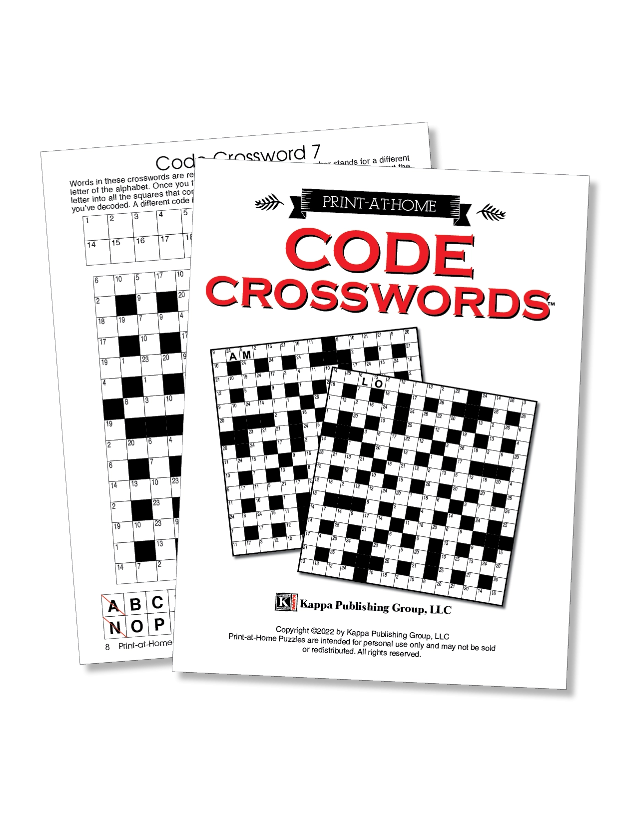Print at Home Code Crosswords Kappa Puzzles Print at Home Code Crosswords Kappa Puzzles