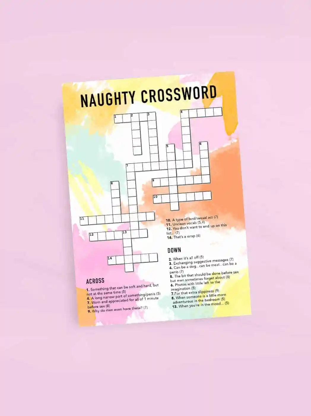 PRINT THIS NAUGHTY CROSSWORD GAME FOR A FUN BACHELORETTE PARTY ACTIVITY Bespoke Bride Wedding Blog PRINT THIS NAUGHTY CROSSWORD GAME FOR A FUN BACHELORETTE PARTY ACTIVITY Bespoke Bride Wedding Blog