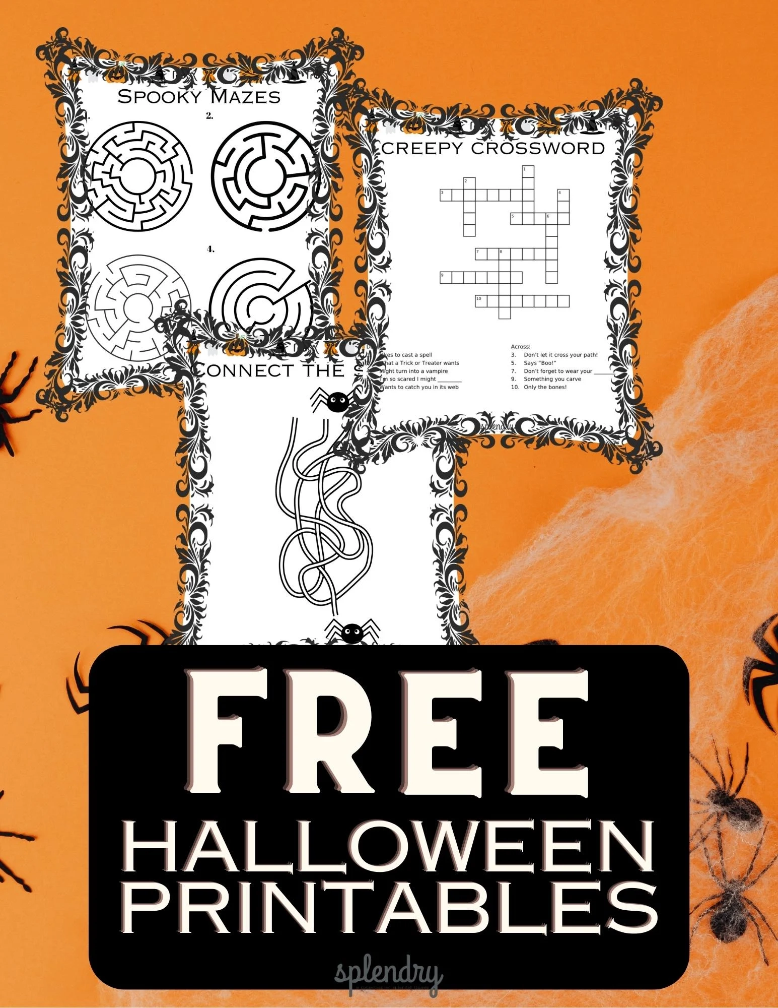 Printable Halloween Puzzles Printable Halloween Puzzles
