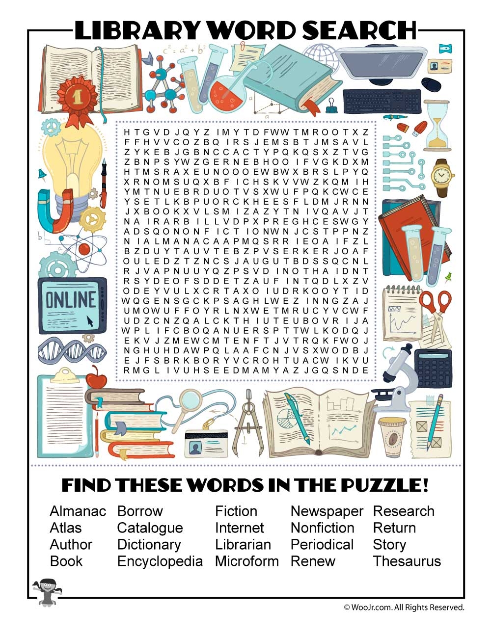 Free Printable Library Crossword Puzzles Free Printable Library Crossword Puzzles