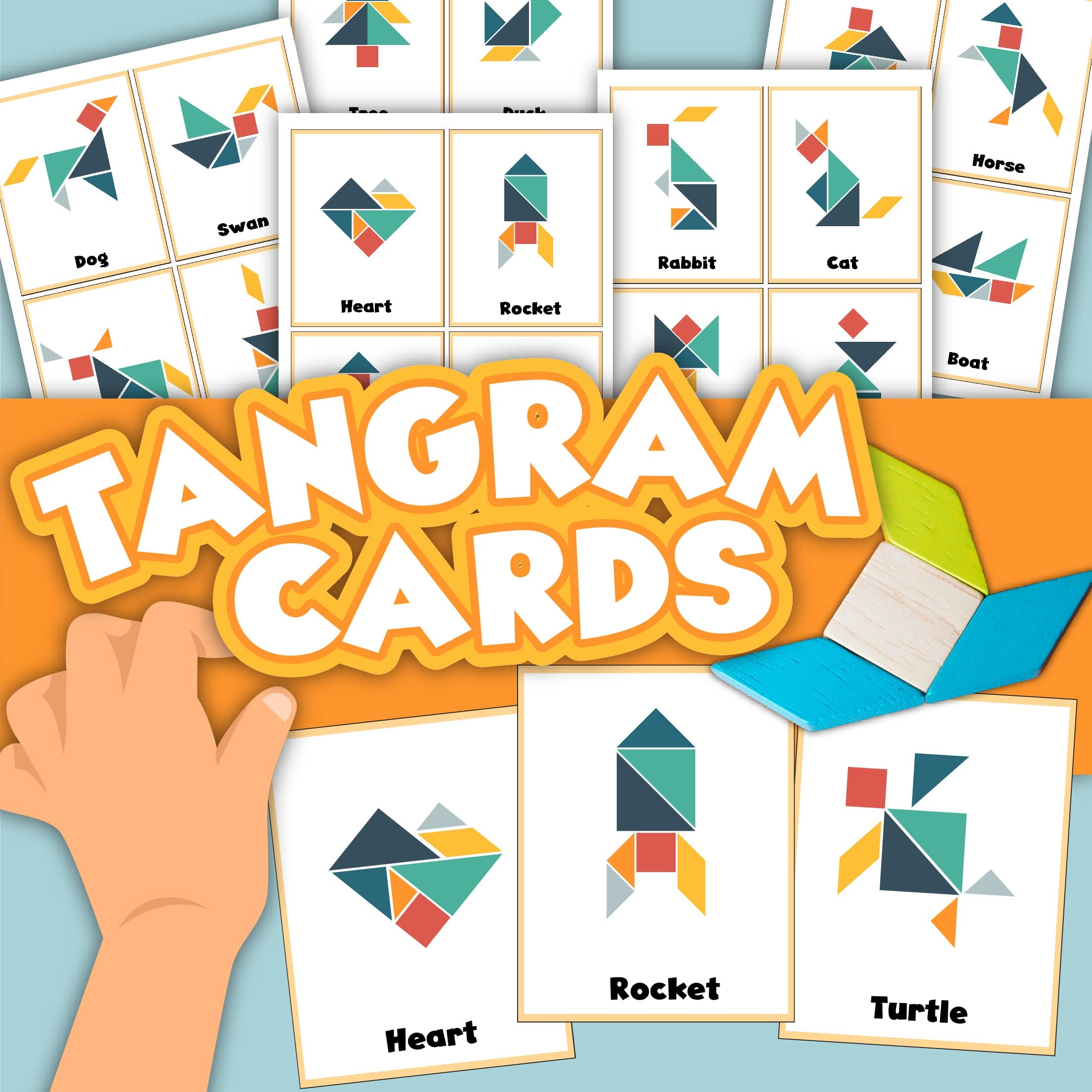 Free Printable Tangram Puzzles