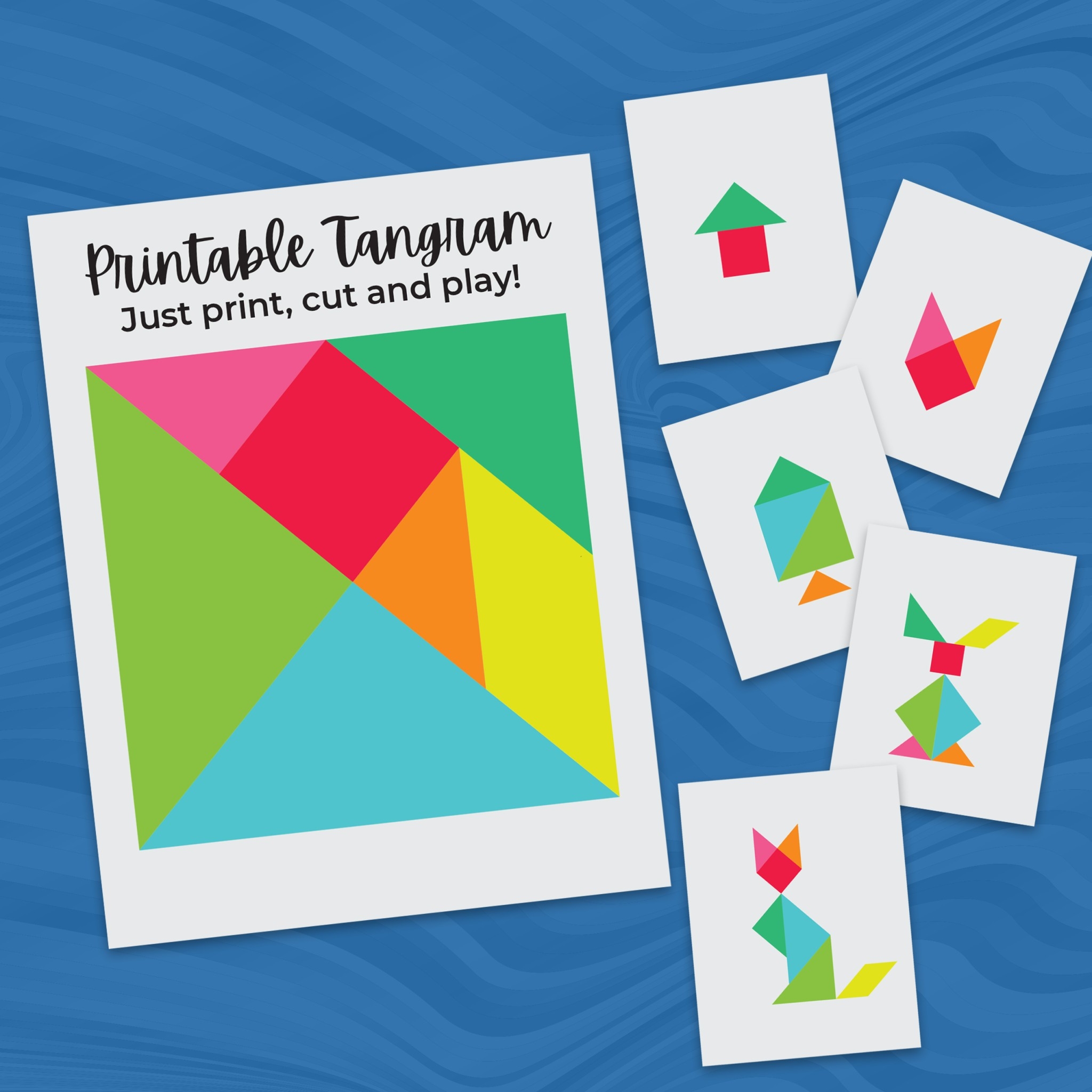 Printable Tangram Puzzle Brooklyn Berry Designs Printable Tangram Puzzle Brooklyn Berry Designs