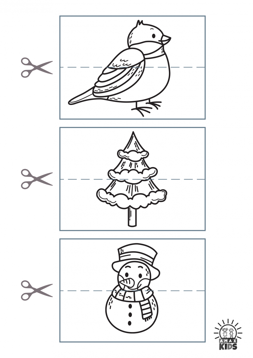 Printable Winter Puzzles For Kids Amax Kids Printable Winter Puzzles For Kids Amax Kids