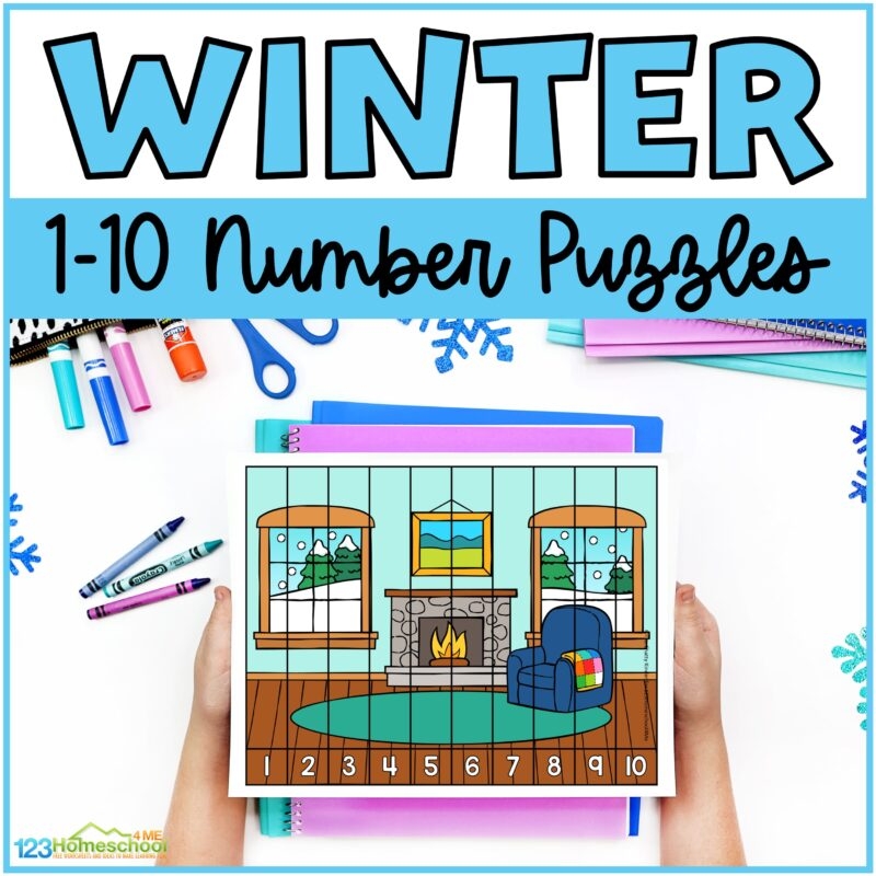 Winter Printable Puzzles Winter Printable Puzzles