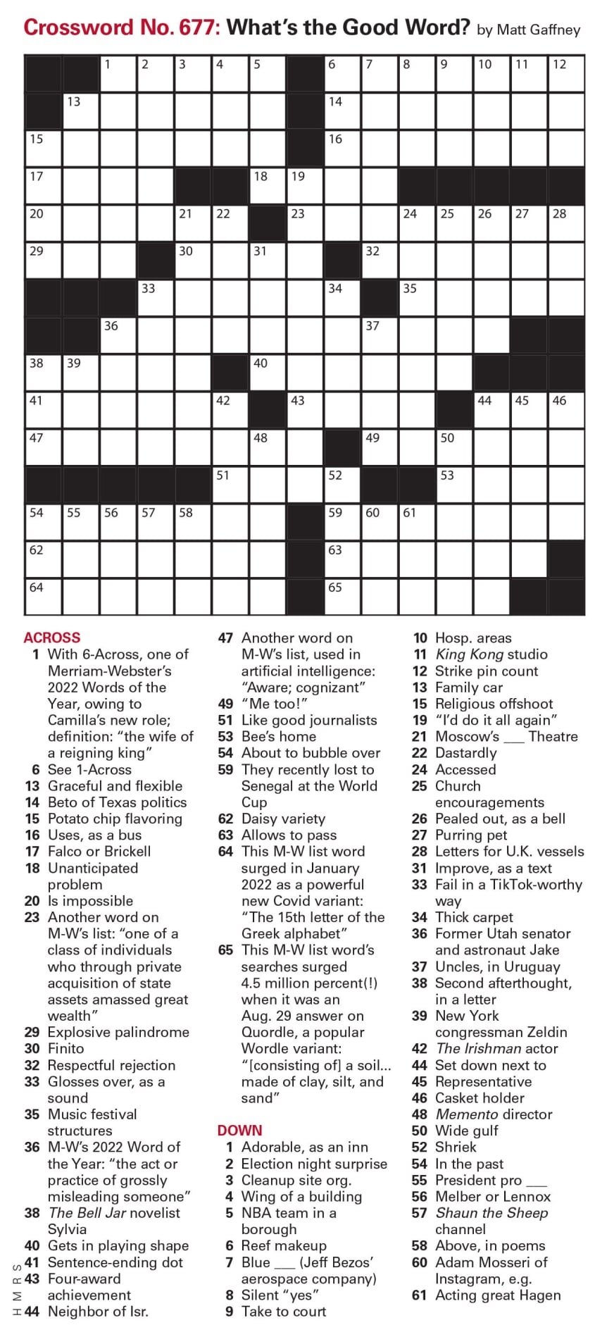 Puzzles Printable Crossword Issue December 23 2022 Puzzles Printable Crossword Issue December 23 2022