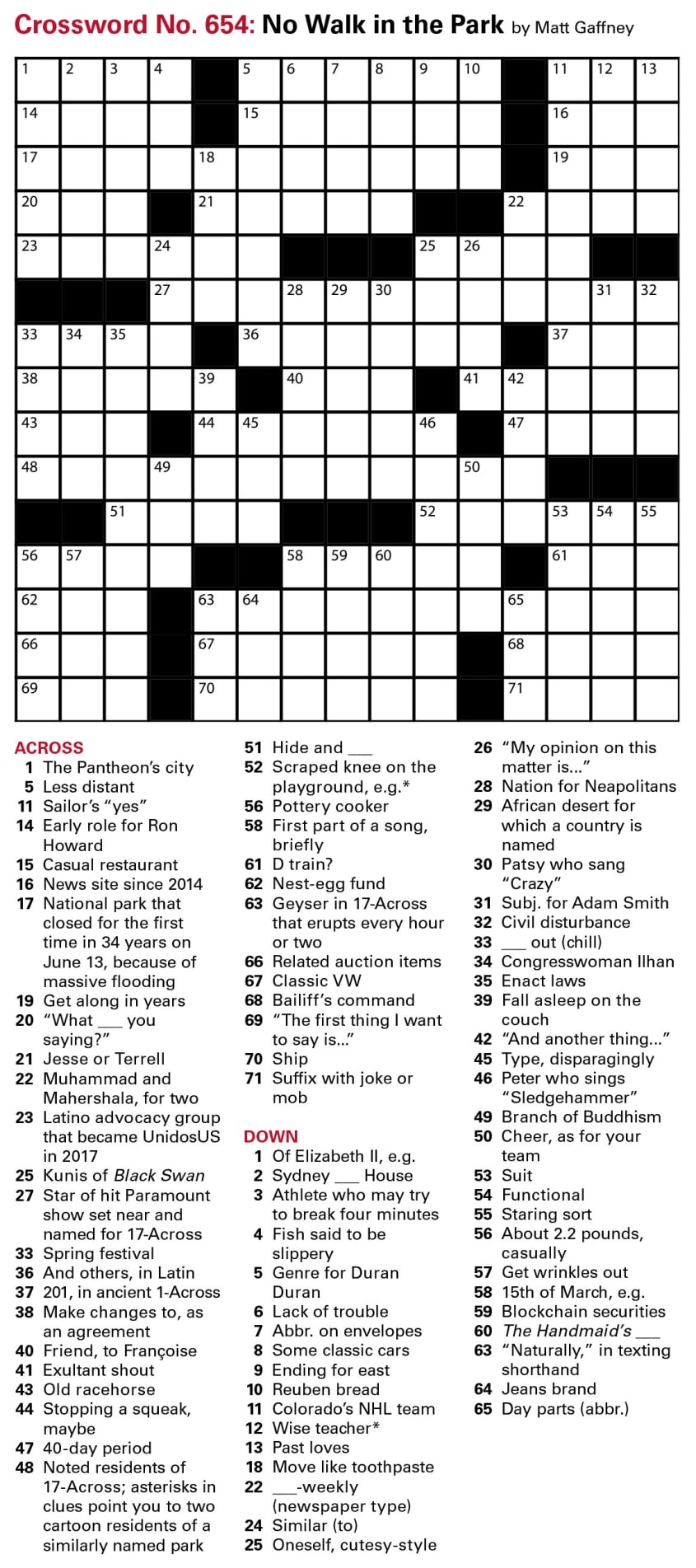 Puzzles Printable Crossword Issue July 1 2022 Puzzles Printable Crossword Issue July 1 2022