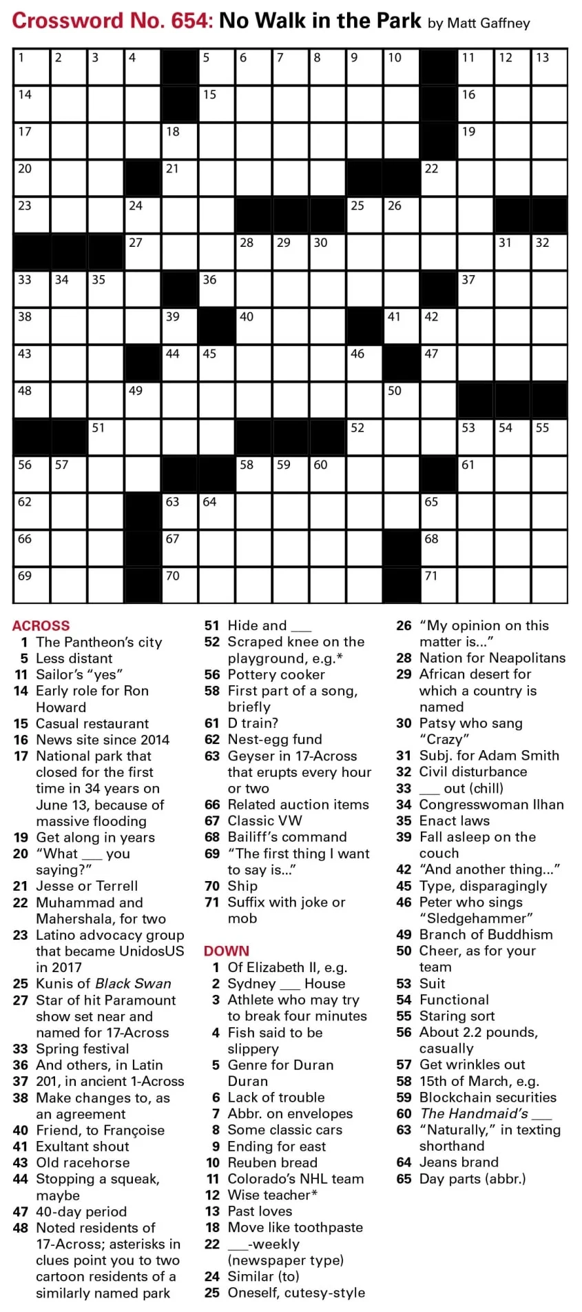 Puzzles Printable Crossword Issue July 1 2022 Puzzles Printable Crossword Issue July 1 2022