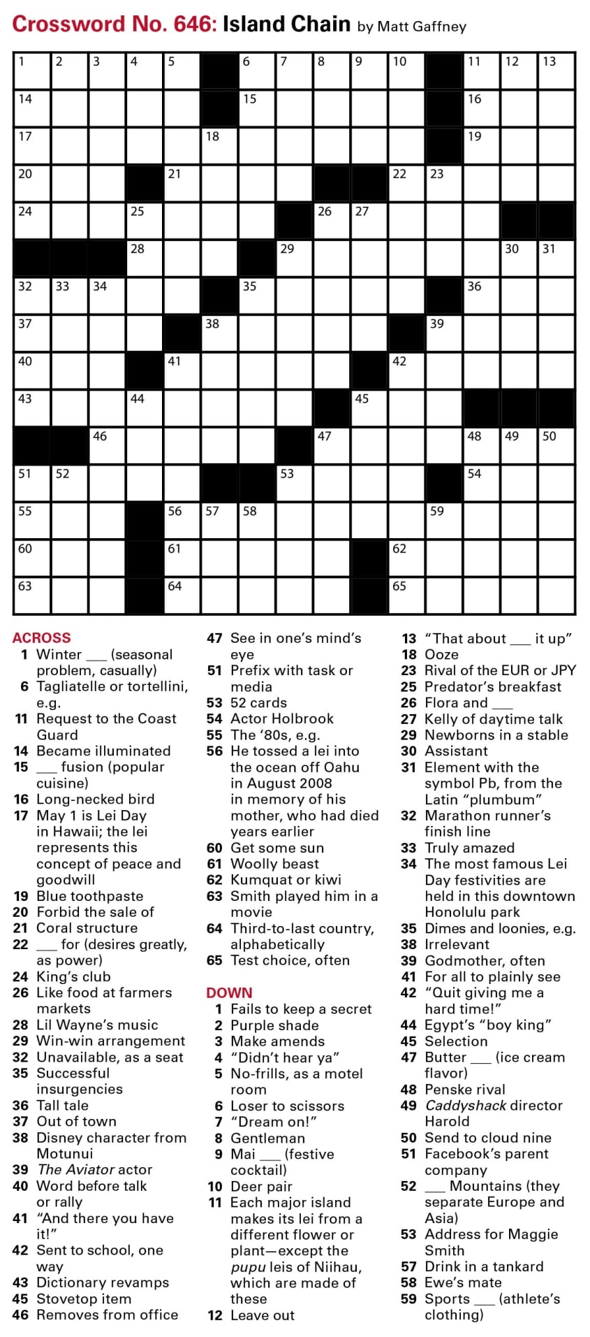 Puzzles Printable Crossword Issue May 6 2022 Puzzles Printable Crossword Issue May 6 2022