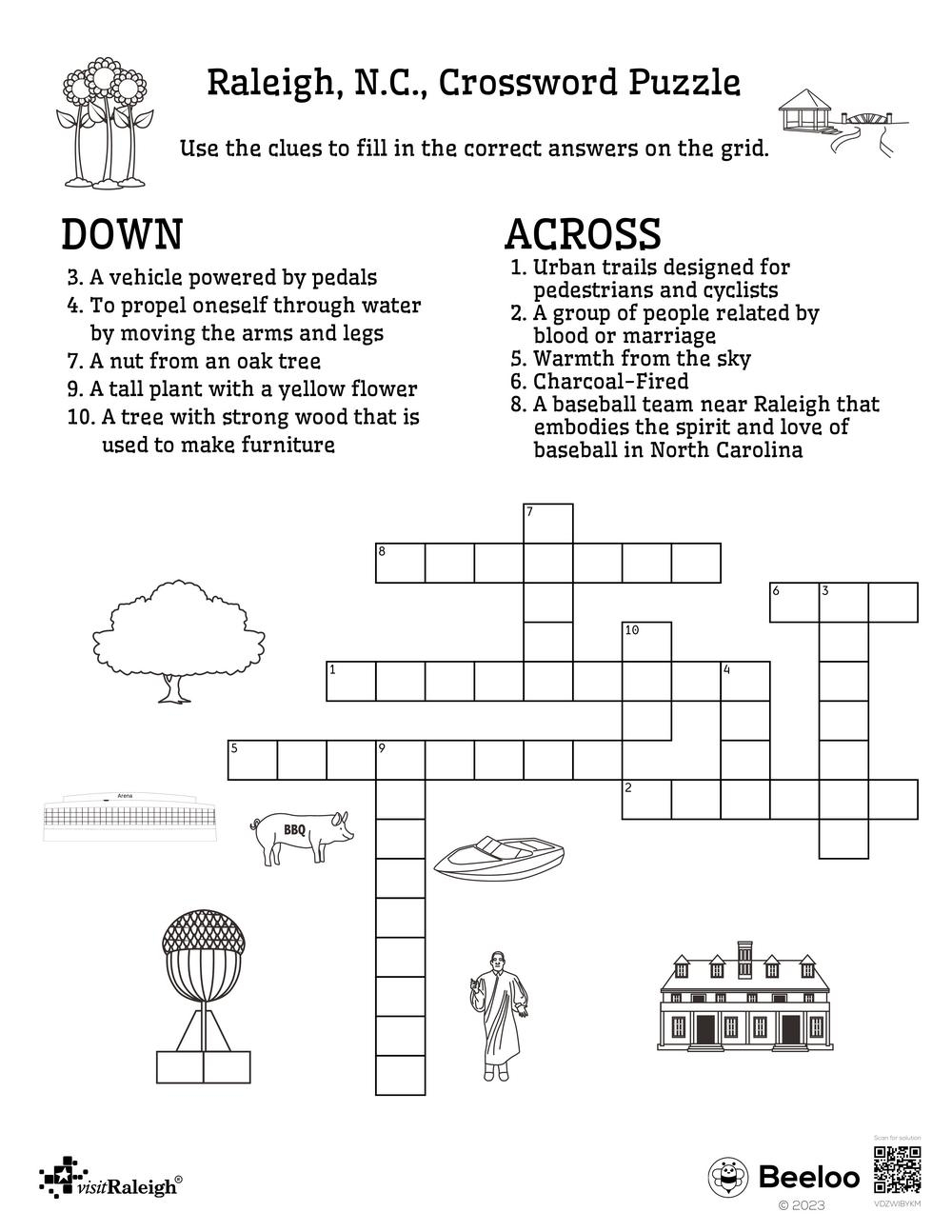Baseball Crossword Puzzles Printable