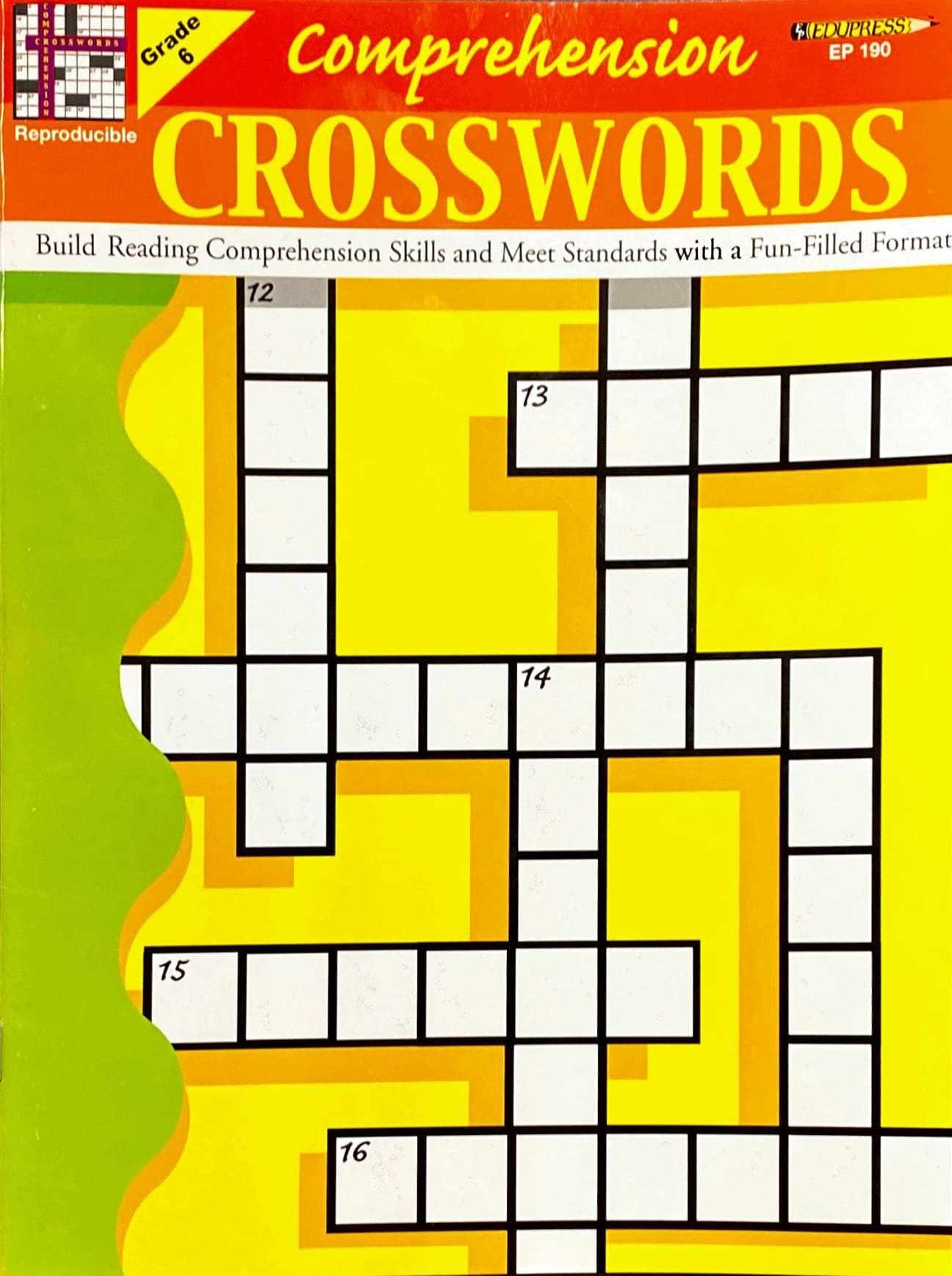 Reading Comprehension Crosswords Grade 6 National School Products Reading Comprehension Crosswords Grade 6 National School Products