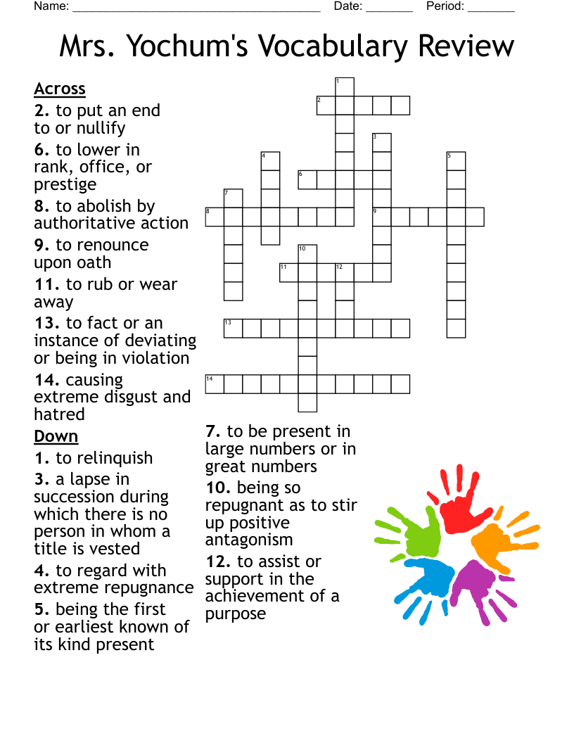 Recovery Crossword WordMint Recovery Crossword WordMint