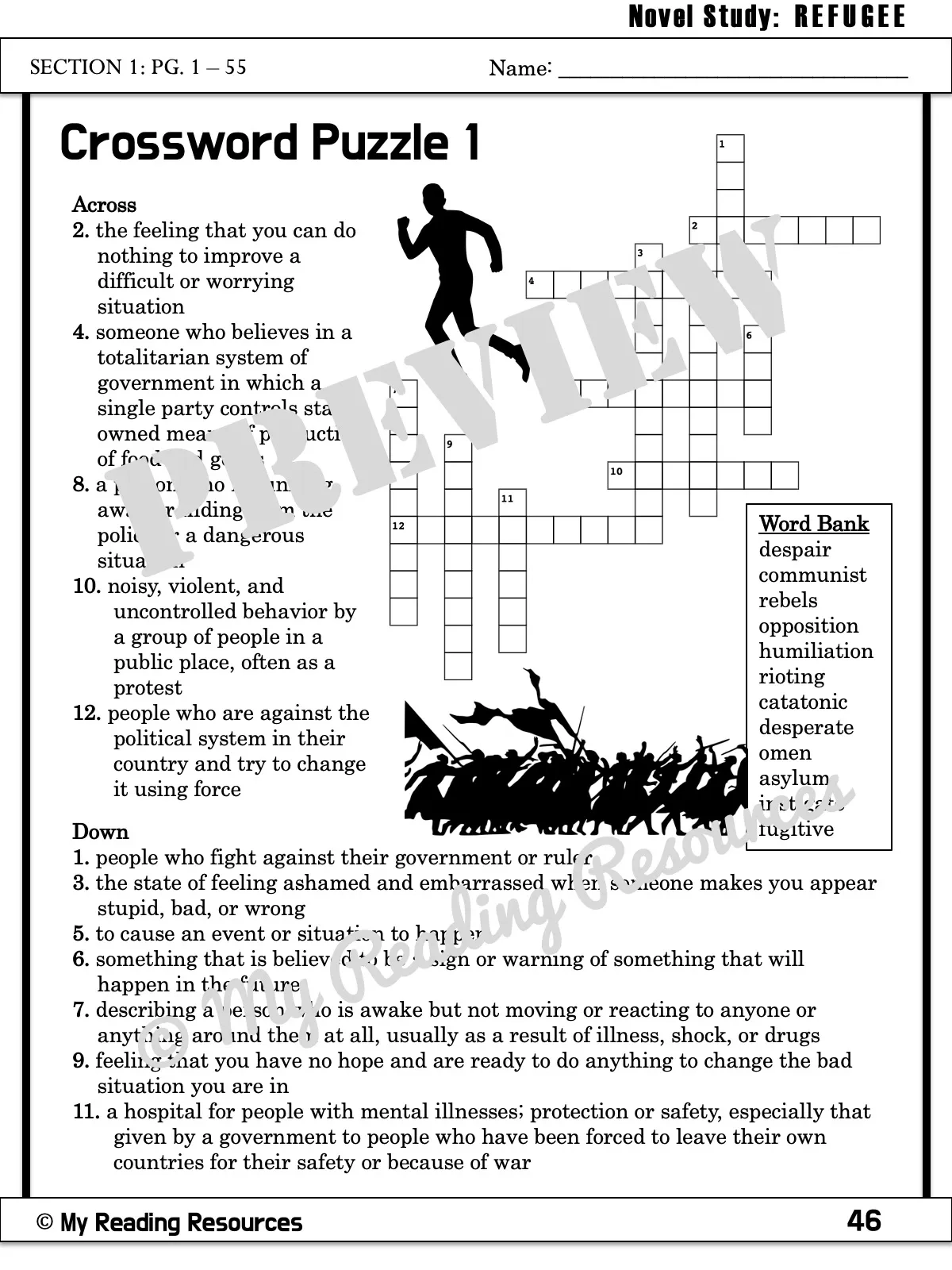 Average Difficulty Printable Crossword Puzzles