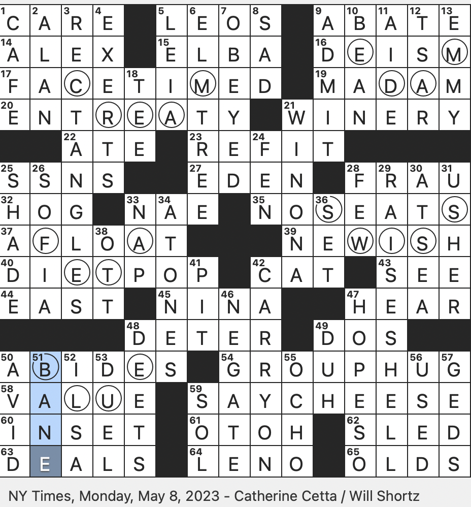 Rex Parker Does The NYT Crossword Puzzle Specifications In Slang MON 5 8 23 Many person Act Of Support Or Affection Shared A Video Call On An Apple Device Rex Parker Does The NYT Crossword Puzzle Specifications In Slang MON 5 8 23 Many person Act Of Support Or Affection Shared A Video Call On An Apple Device