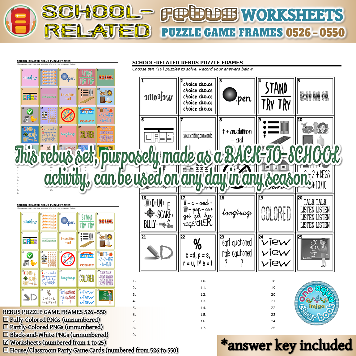 SCHOOL RELATED Rebus Puzzle Game Frames 526 550 Worksheets Made By Teachers SCHOOL RELATED Rebus Puzzle Game Frames 526 550 Worksheets Made By Teachers
