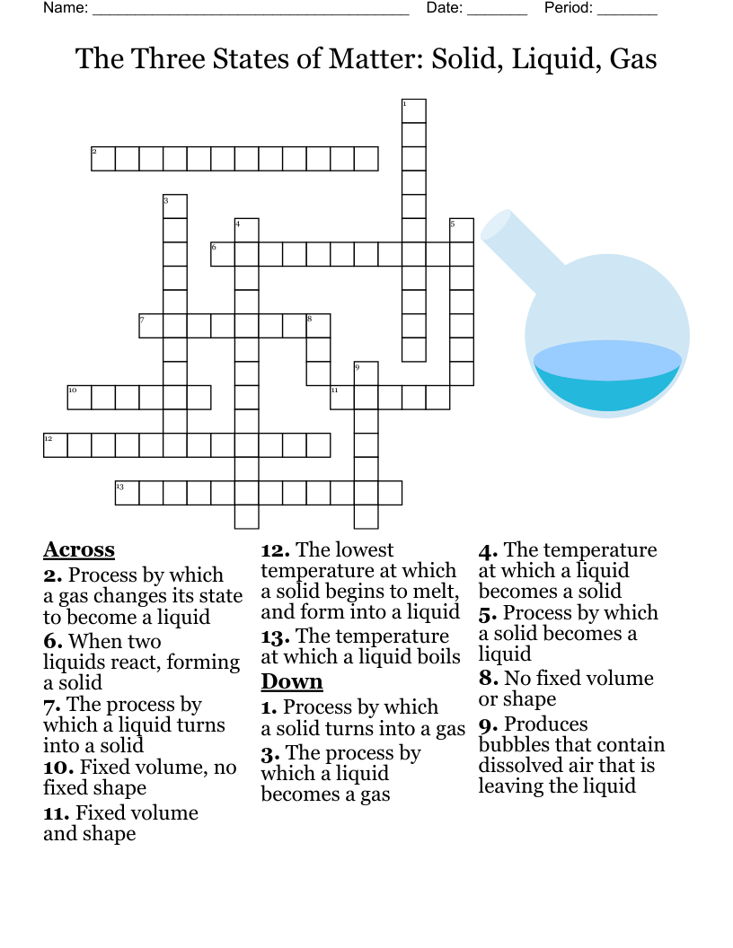 Science Crosswords Word Searches Bingo Cards WordMint