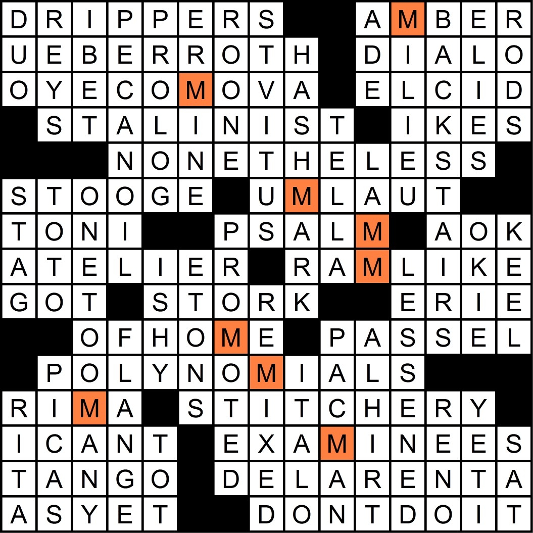 September 2015 Matt Gaffney s Weekly Crossword Contest Page 4 September 2015 Matt Gaffney s Weekly Crossword Contest Page 4
