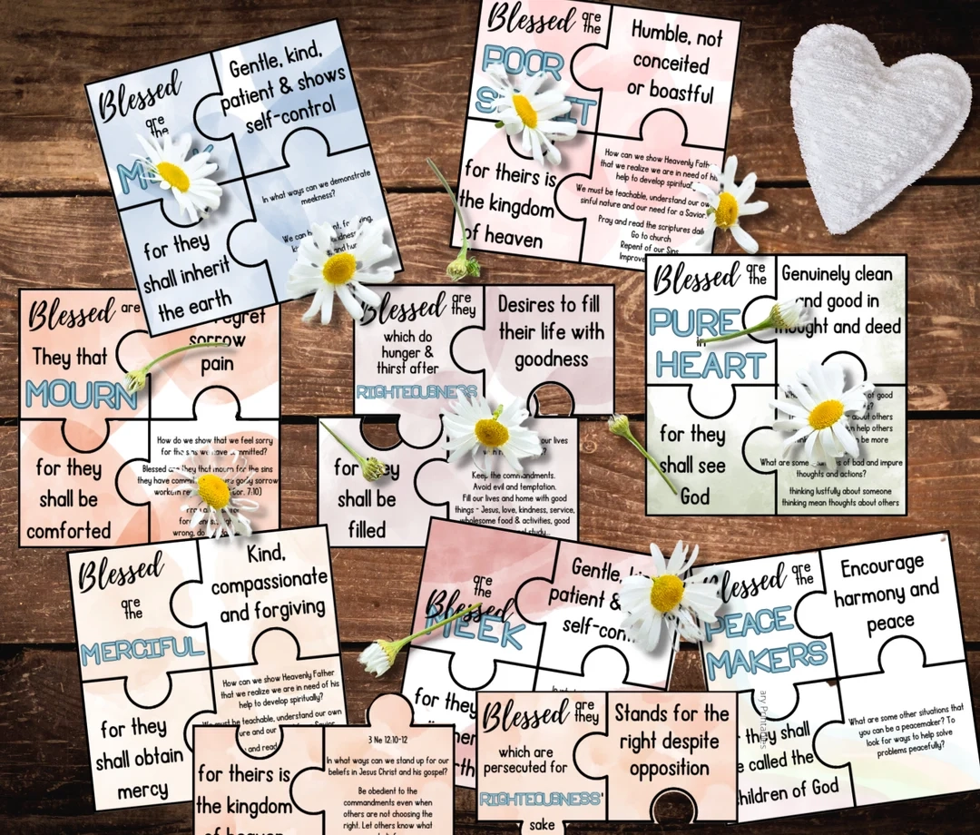 Sermon On The Mount Beatitudes Puzzles Matthew 5 Luke 6 Kids Bible Game Activity Puzzles Kids Bible Sunday School Lessons Come Follow Me Etsy Sermon On The Mount Beatitudes Puzzles Matthew 5 Luke 6 Kids Bible Game Activity Puzzles Kids Bible Sunday School Lessons Come Follow Me Etsy