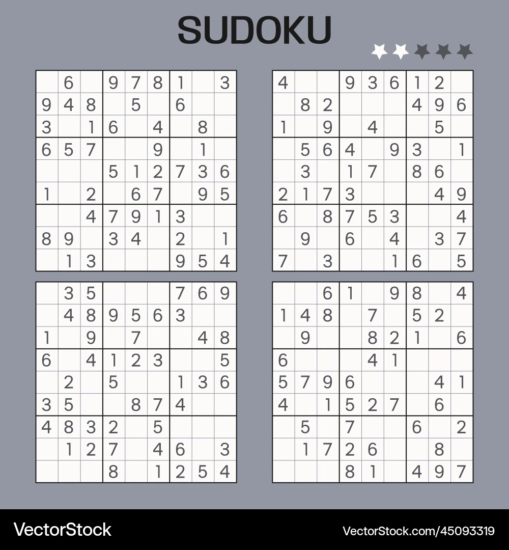 Free Sudoku Puzzles Printable