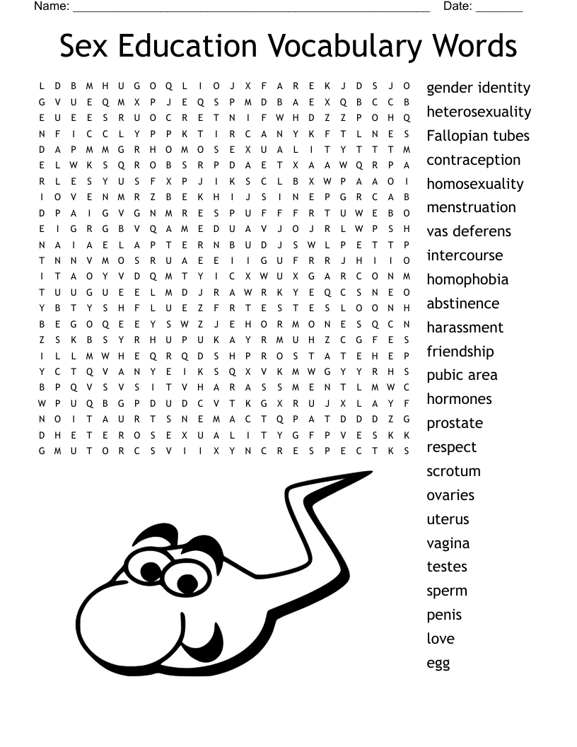 Education Crossword Puzzles Printable