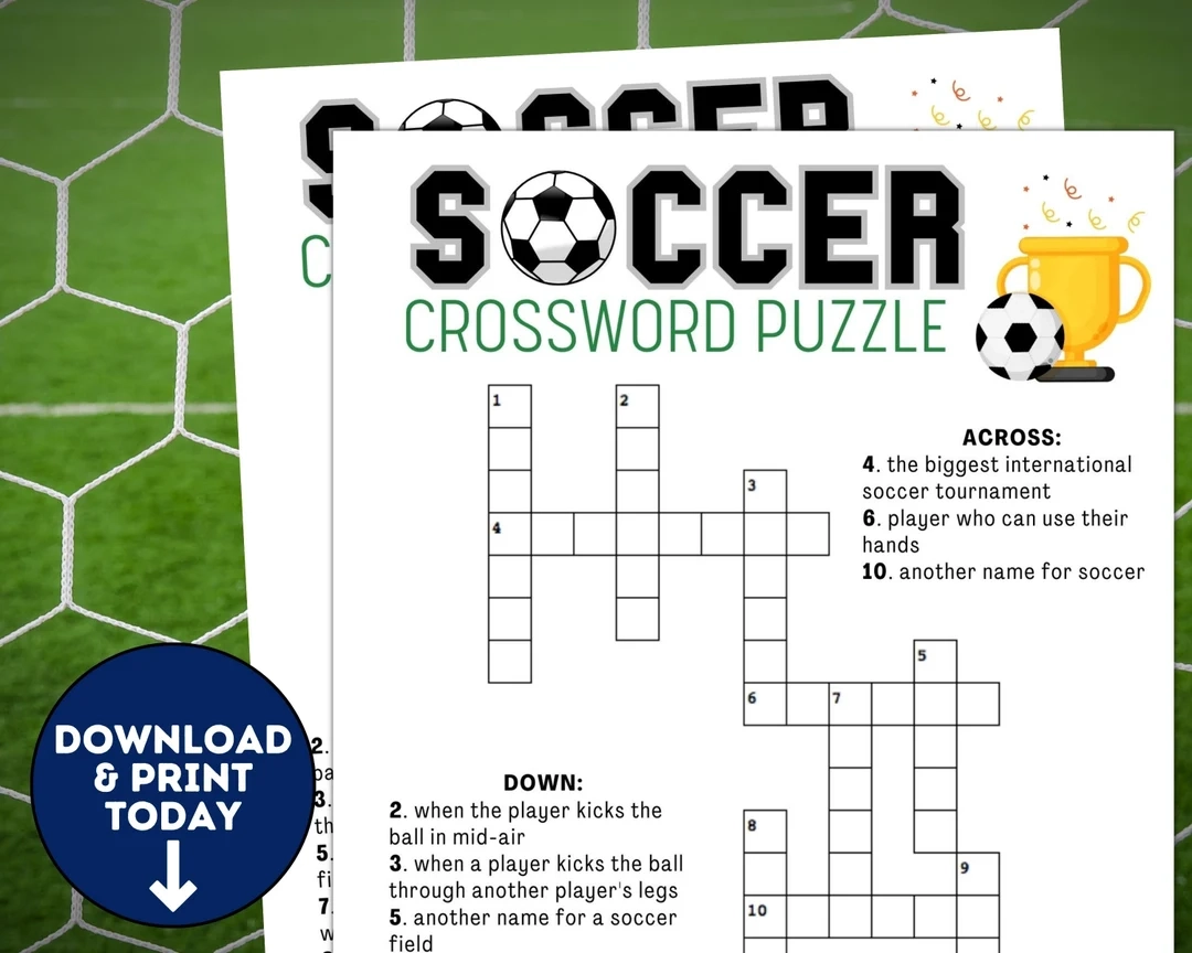 Soccer Crossword Puzzle Printable Soccer Team Party Games Soccer Games For Kids U0026 Adults World Cup Activities Birthday Games Etsy Soccer Crossword Puzzle Printable Soccer Team Party Games Soccer Games For Kids U0026 Adults World Cup Activities Birthday Games Etsy