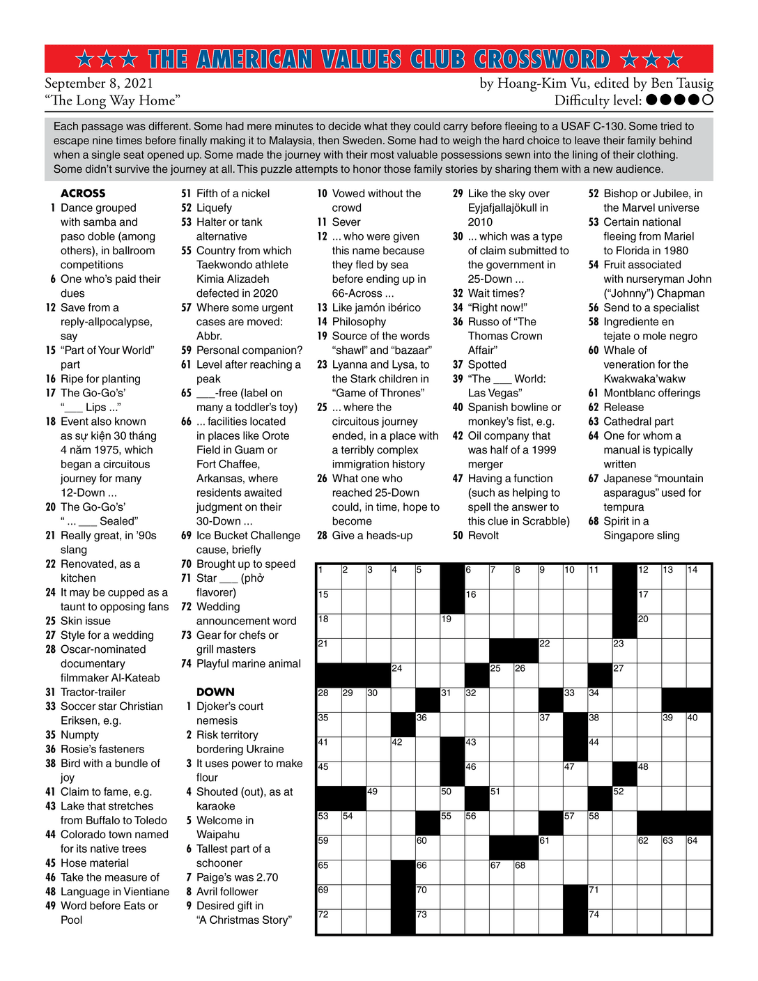 Printable Medium Difficulty Crossword Puzzles Printable Medium Difficulty Crossword Puzzles