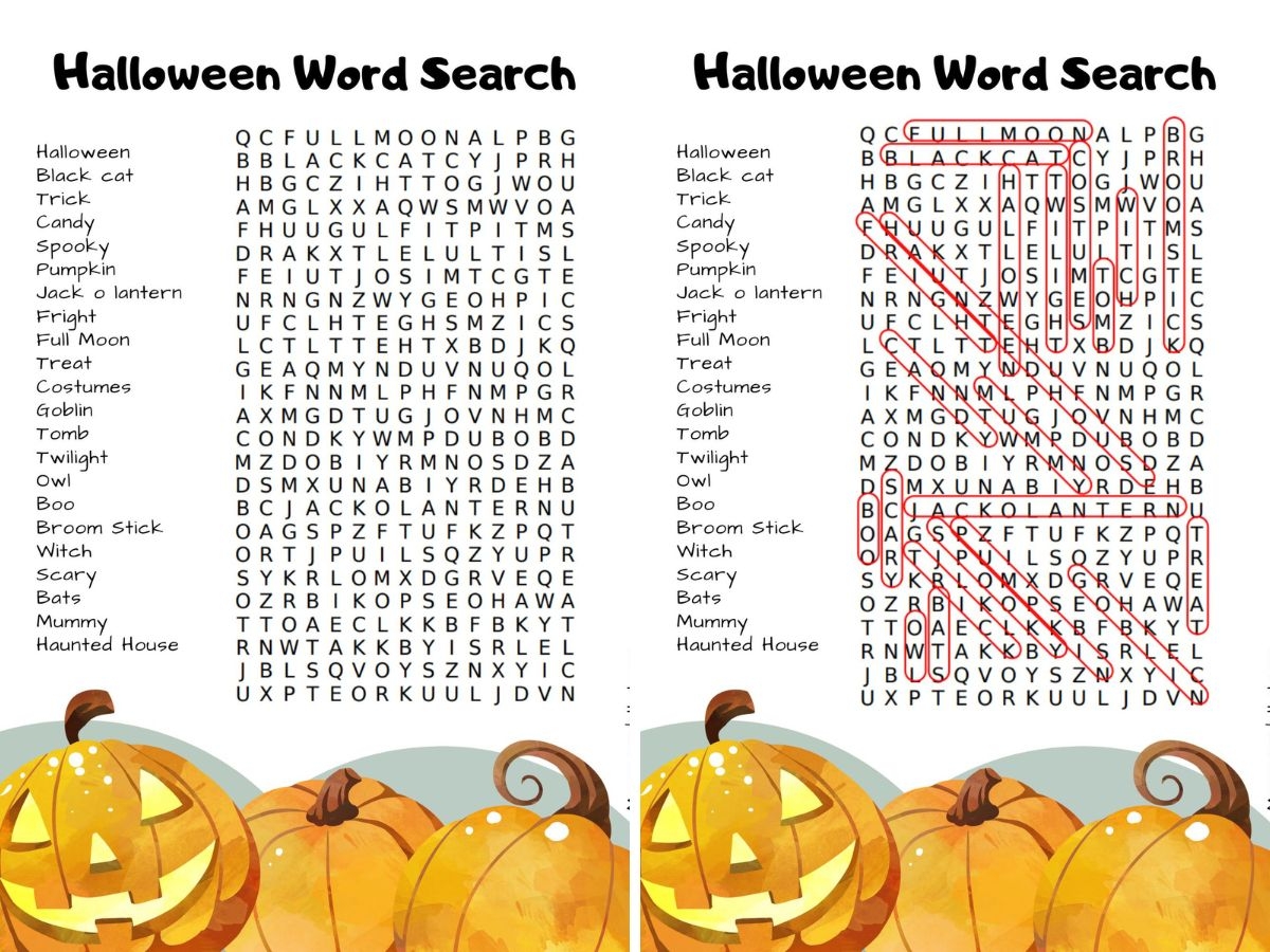 Spooktacular Halloween Word Searches Spooktacular Halloween Word Searches