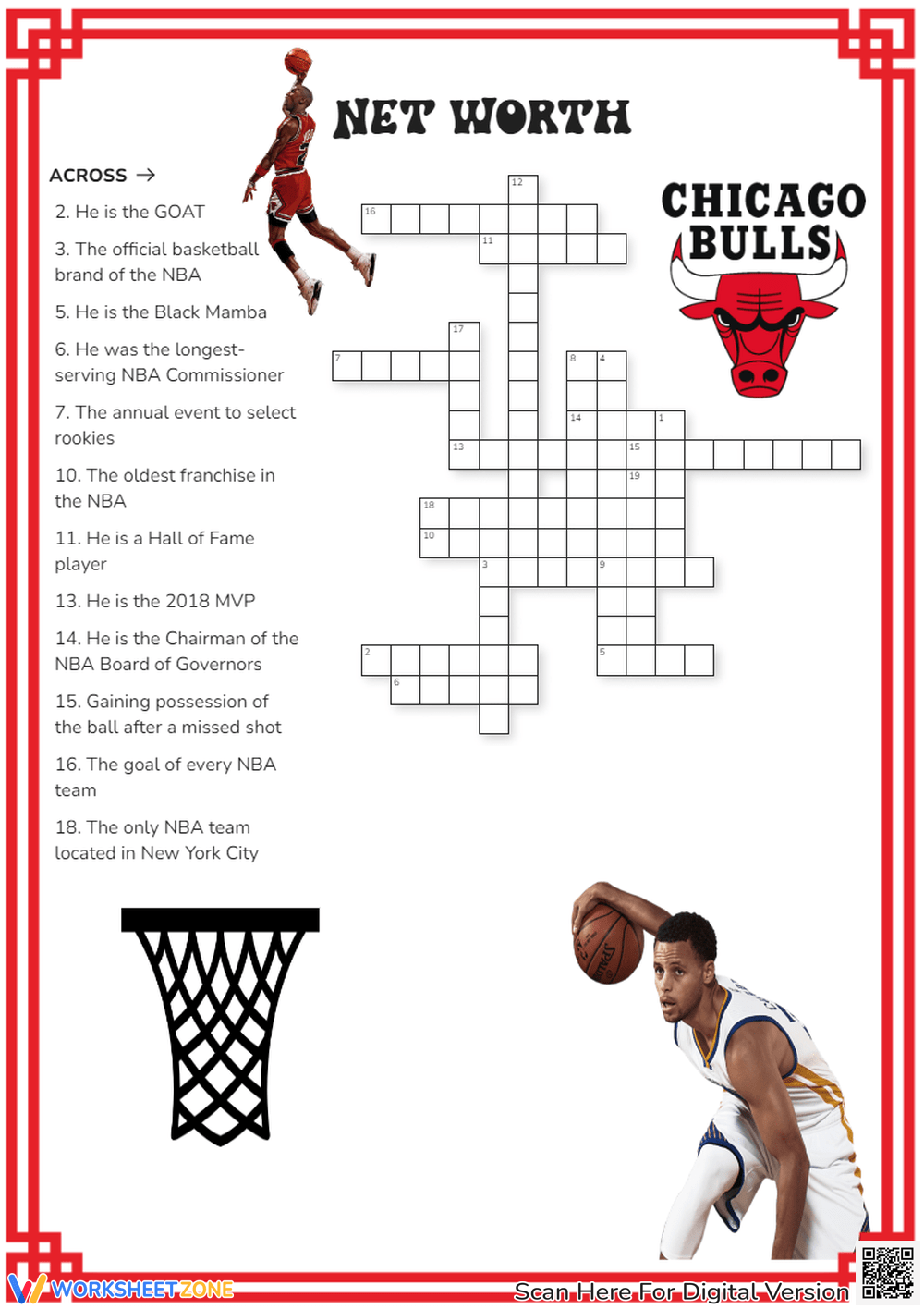 Sports Crossword Puzzles Worksheets U0026 Printable Sports Crossword Puzzles Worksheets U0026 Printable