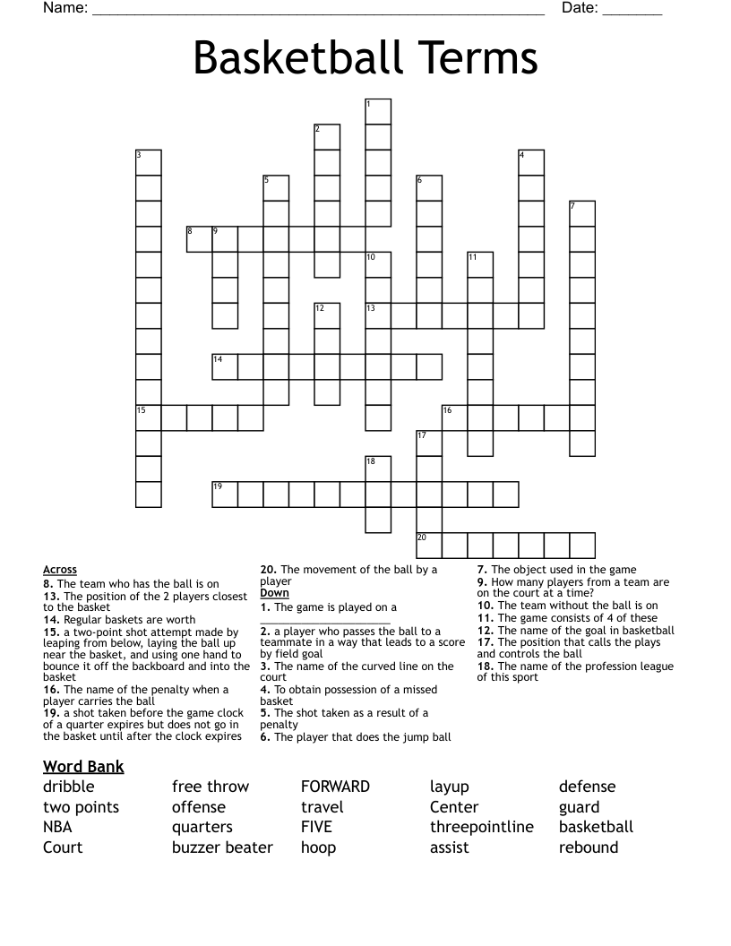 Printable Sports Trivia Crossword Puzzles Printable Sports Trivia Crossword Puzzles