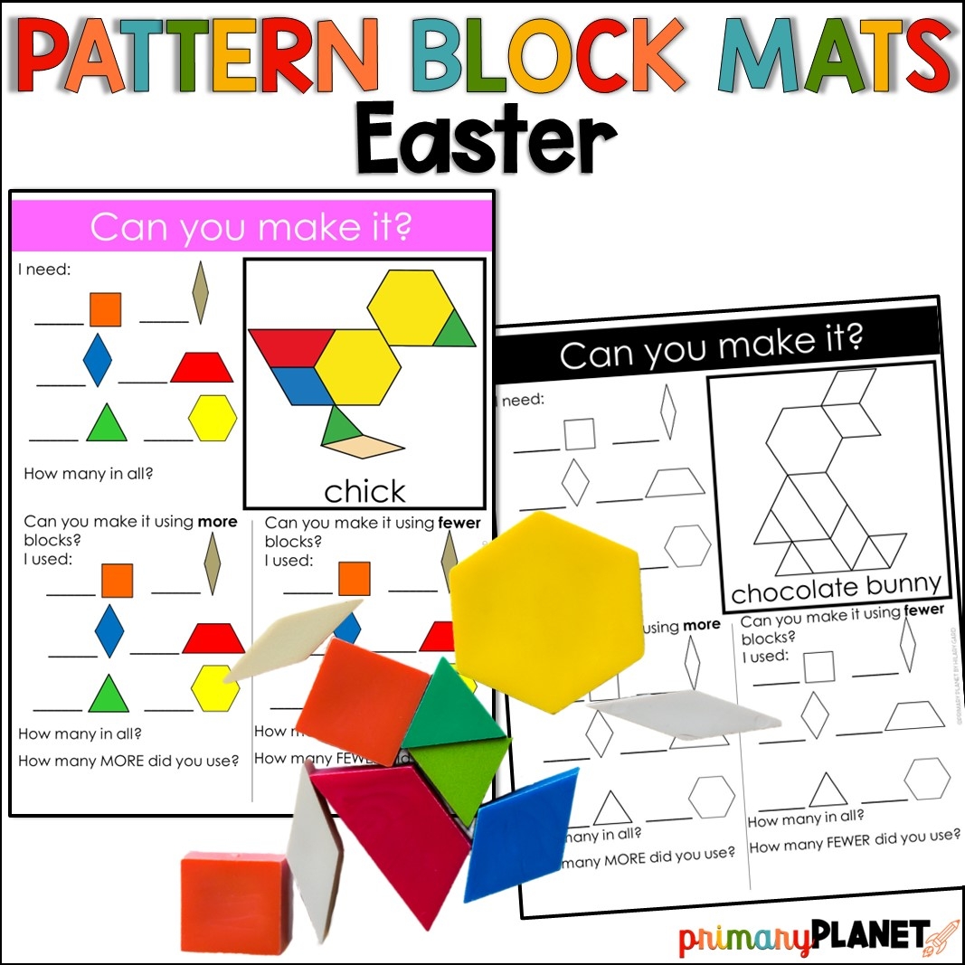 Spring Printable Pattern Block Mats Easter Printable Pattern Block Templates Primary Planet Spring Printable Pattern Block Mats Easter Printable Pattern Block Templates Primary Planet