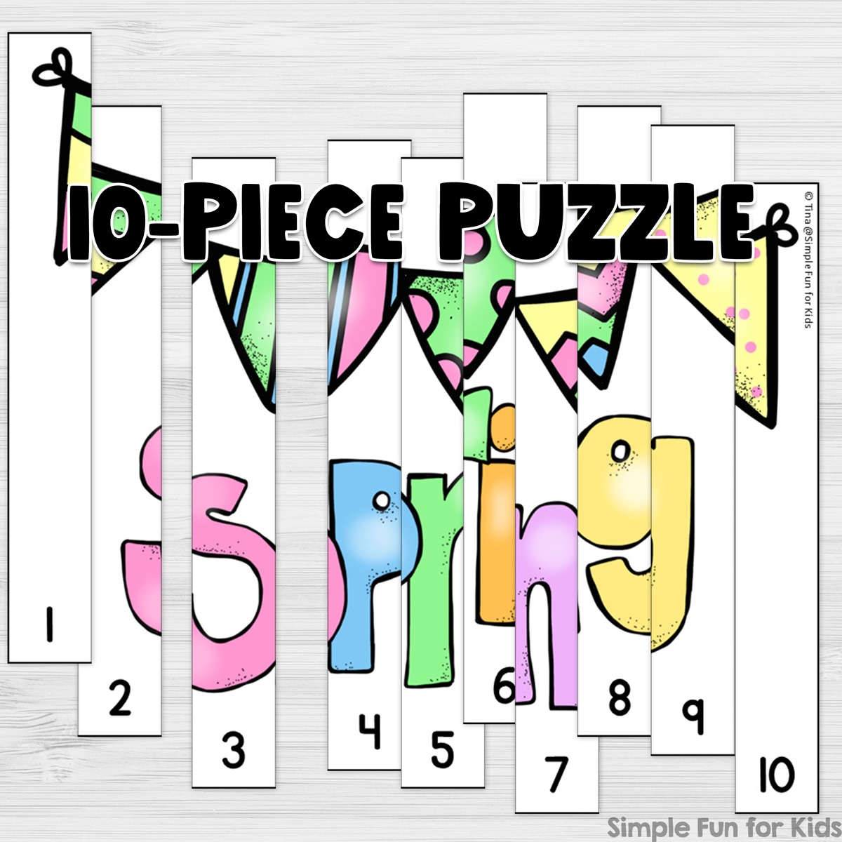 Spring Puzzles Simple Fun For Kids Spring Puzzles Simple Fun For Kids