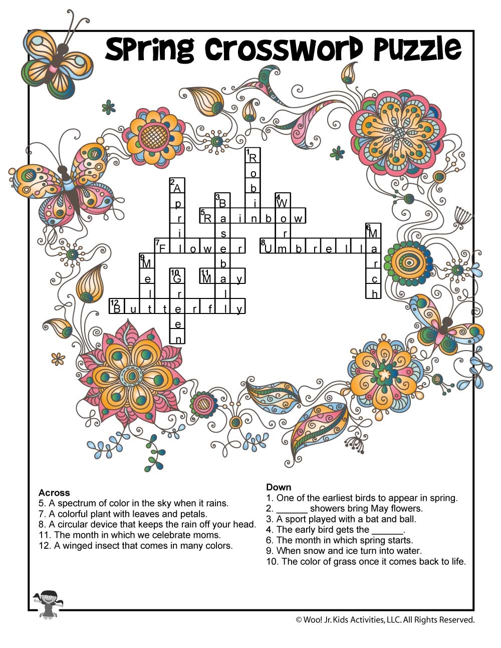 Spring Word Puzzles For Kids Woo Jr Kids Activities Children s Publishing Spring Word Puzzles For Kids Woo Jr Kids Activities Children s Publishing