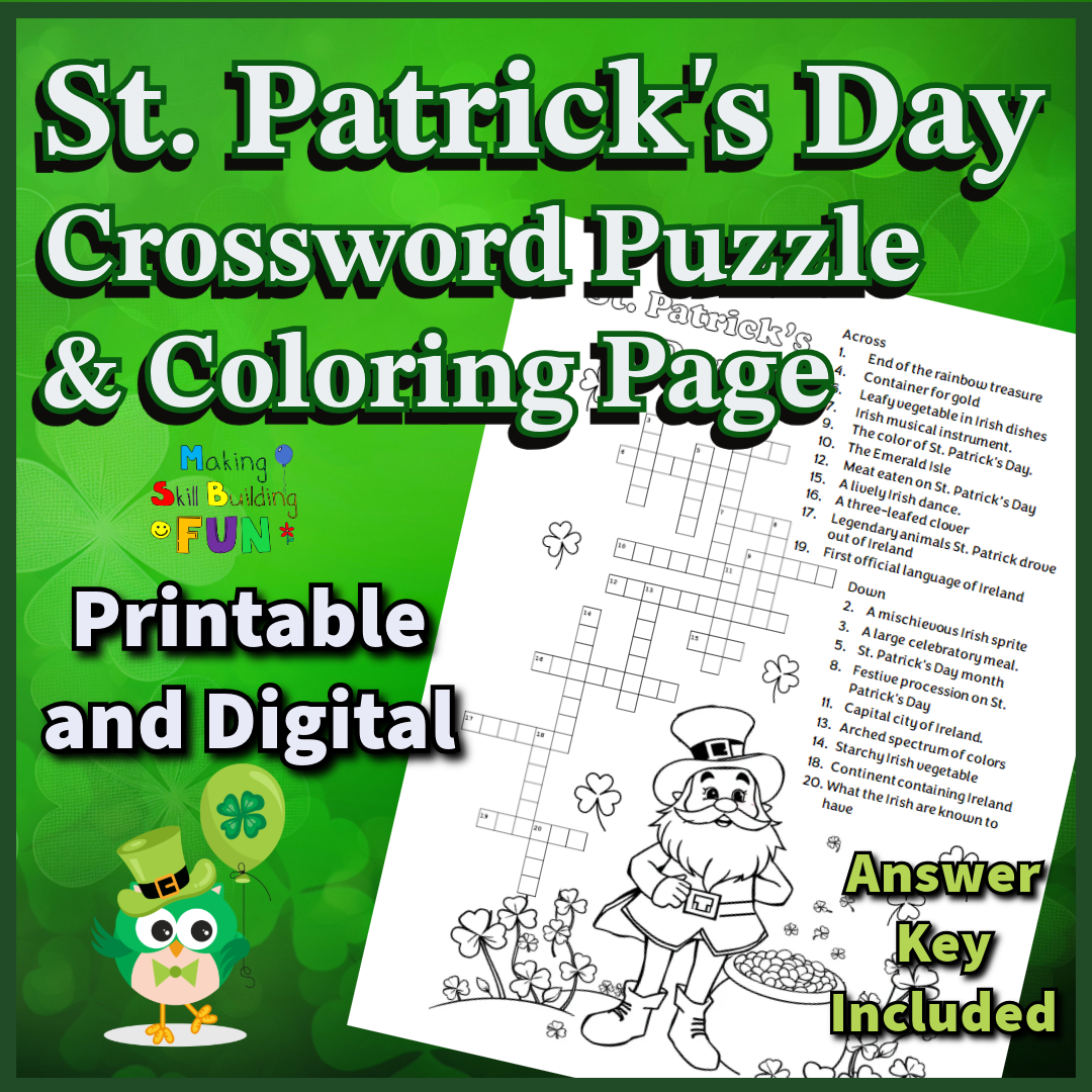 3rd Grade Printable Crossword Puzzles 3rd Grade Printable Crossword Puzzles