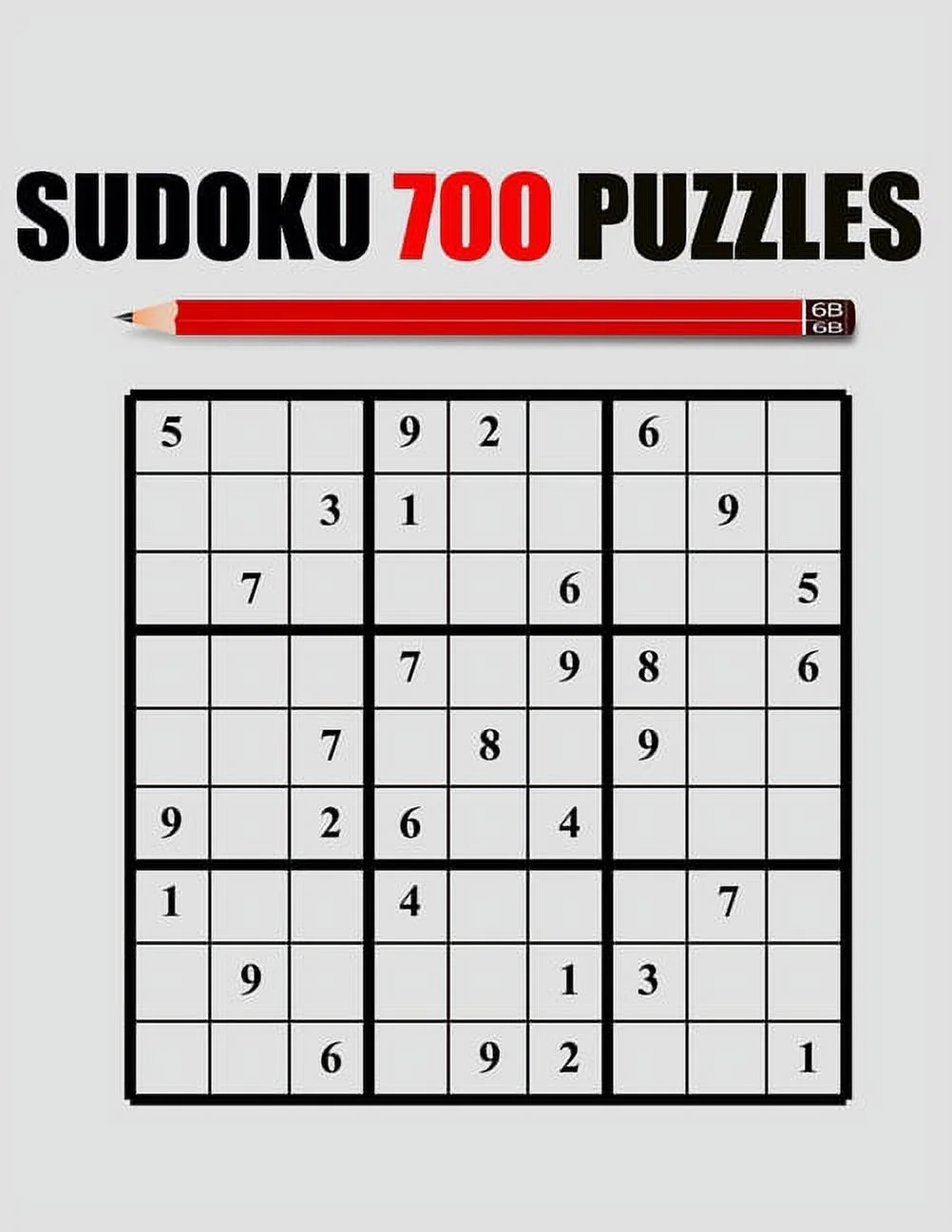 Sudoku 700 Puzzles Sudoku Puzzle Book For Adults Easy Hard Very Hard Puzzles With Solution Paperback Large Print Walmart Sudoku 700 Puzzles Sudoku Puzzle Book For Adults Easy Hard Very Hard Puzzles With Solution Paperback Large Print Walmart