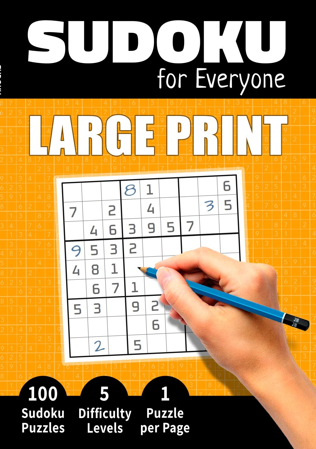 Sudoku For Everyone 100 Large Print Sudoku Puzzles Sudoku For Everyone 100 Large Print Sudoku Puzzles