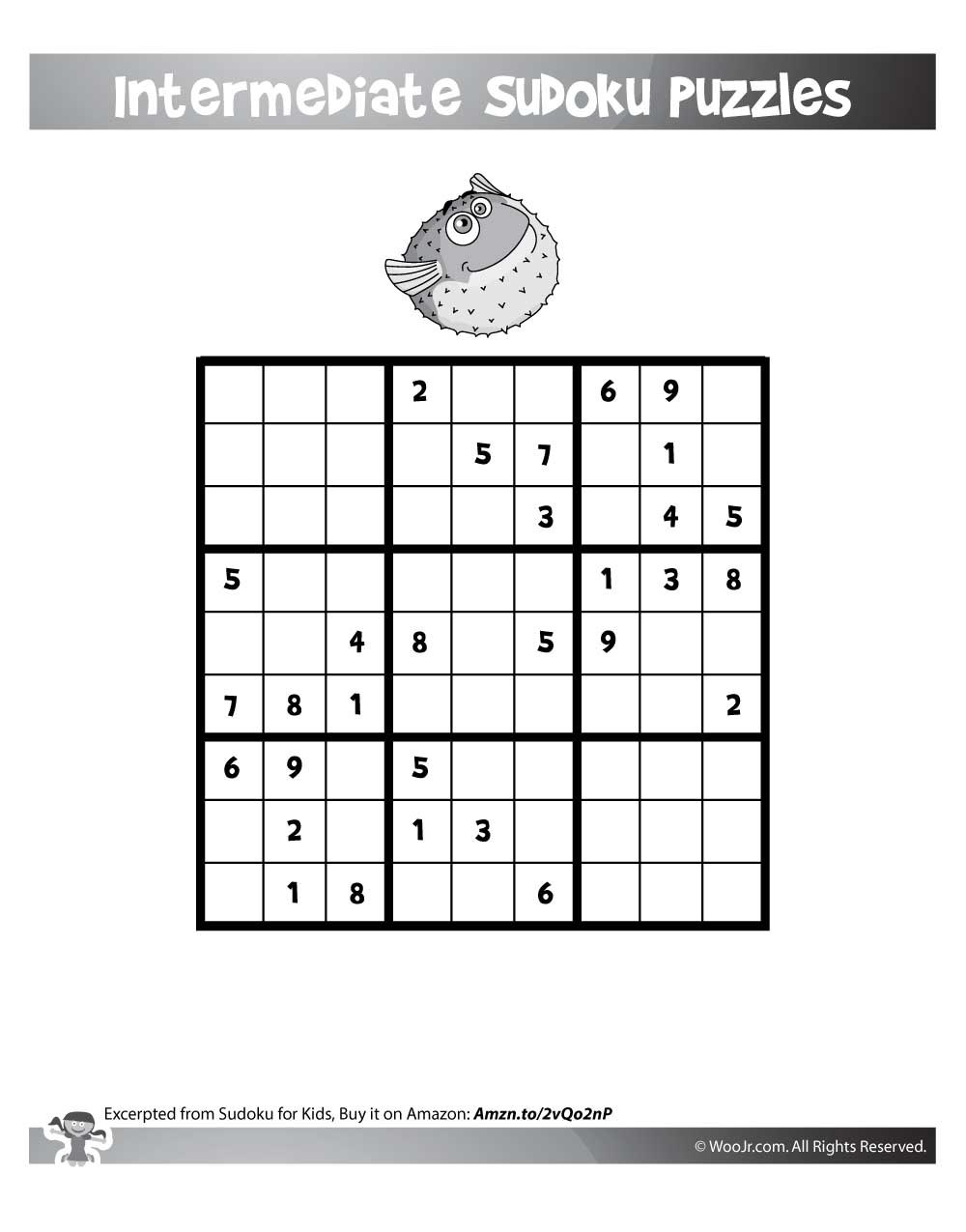 Sudoku For Kids Printable Worksheets And Book Woo Jr Kids Activities Children s Publishing Sudoku For Kids Printable Worksheets And Book Woo Jr Kids Activities Children s Publishing