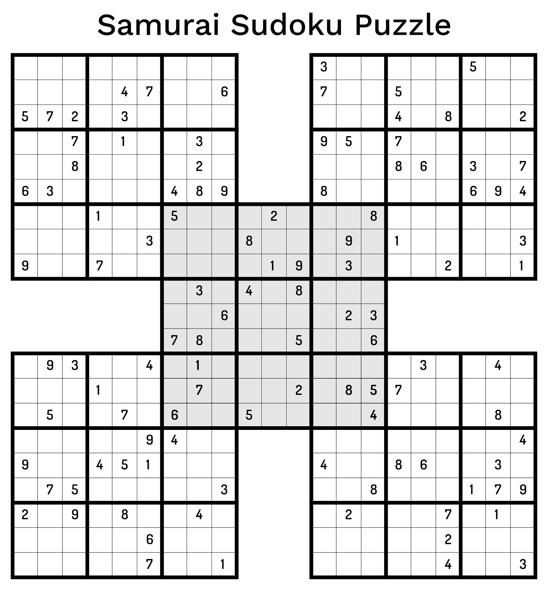 Sudoku Puzzles Printable Hard Sudoku Puzzles Printable Hard