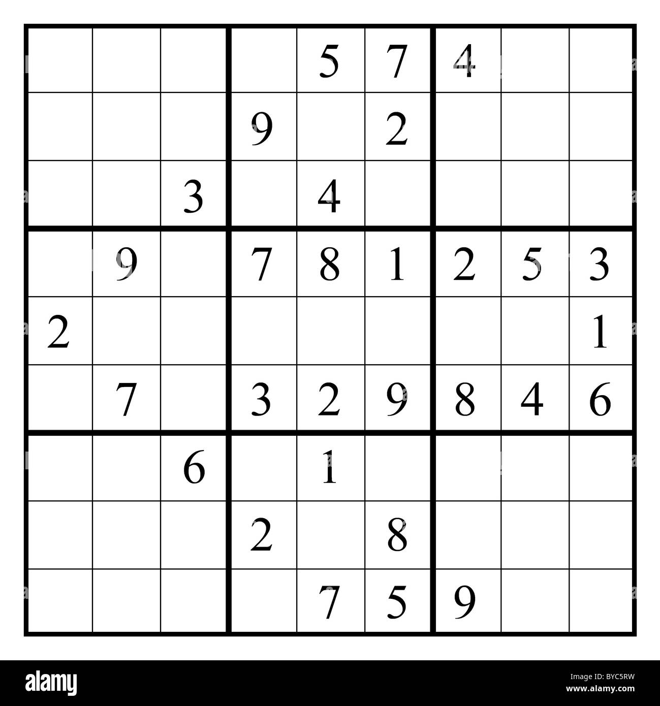 Sudoku Puzzle Black And White Stock Photos Images Page 2 Alamy Sudoku Puzzle Black And White Stock Photos Images Page 2 Alamy