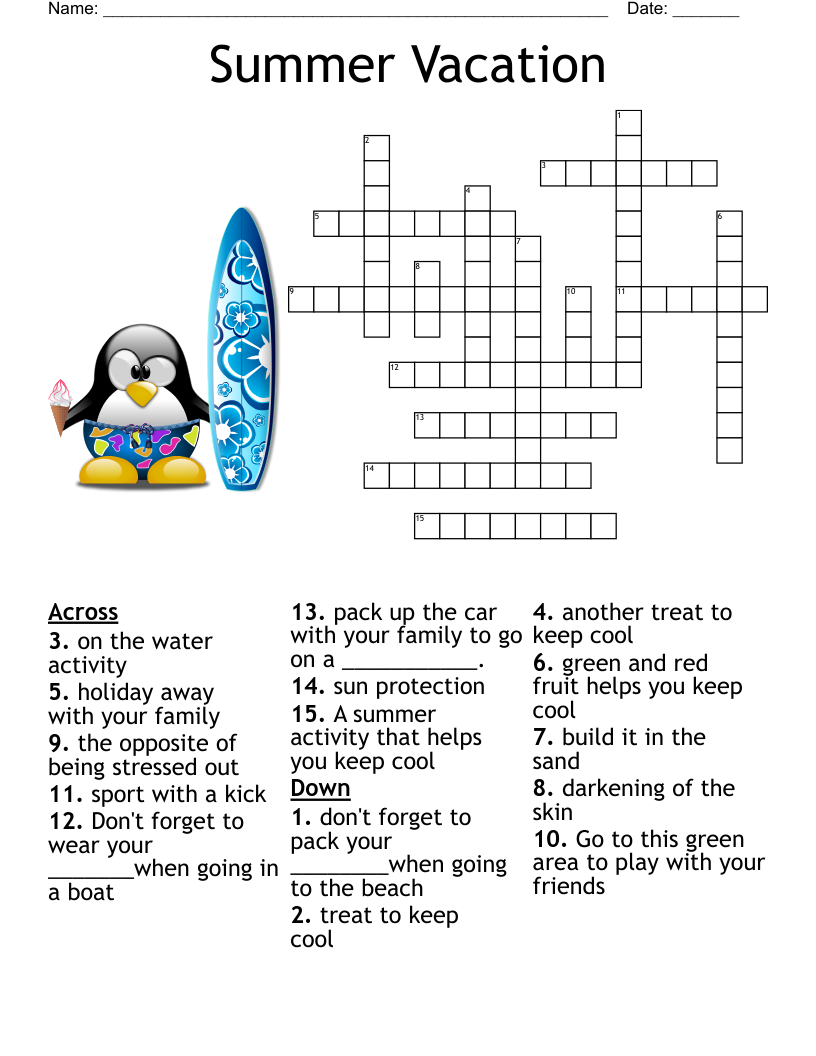 Summer Bingo WordMint Summer Bingo WordMint
