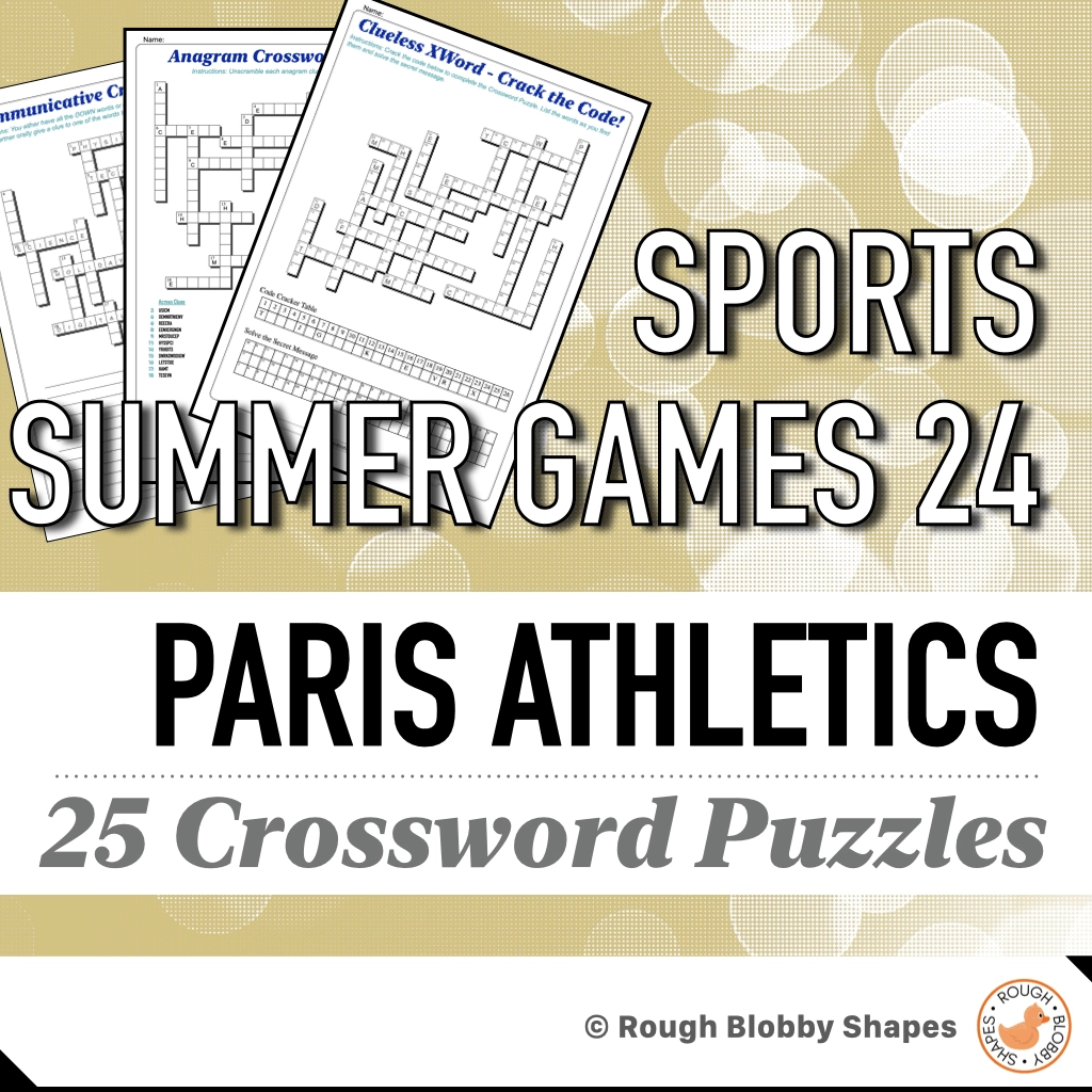 Summer Olympic Games Paris 2024 Athletics Crosswords