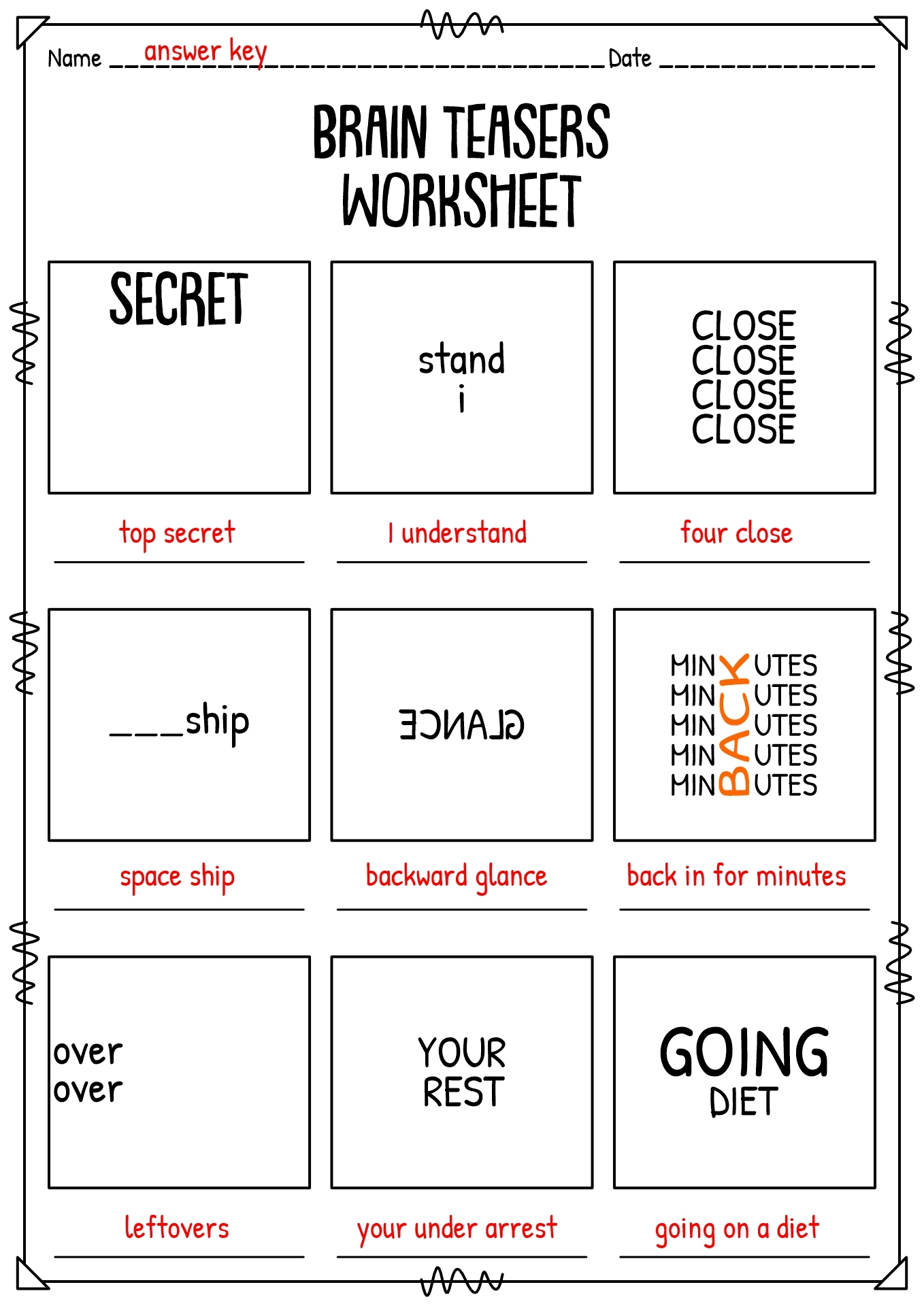 Summer Word Puzzles Fun Brain Teaser Games For Families And Worksheets Library Summer Word Puzzles Fun Brain Teaser Games For Families And Worksheets Library