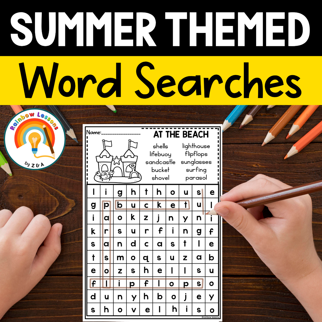 Easy Crossword Puzzles Printable Summer