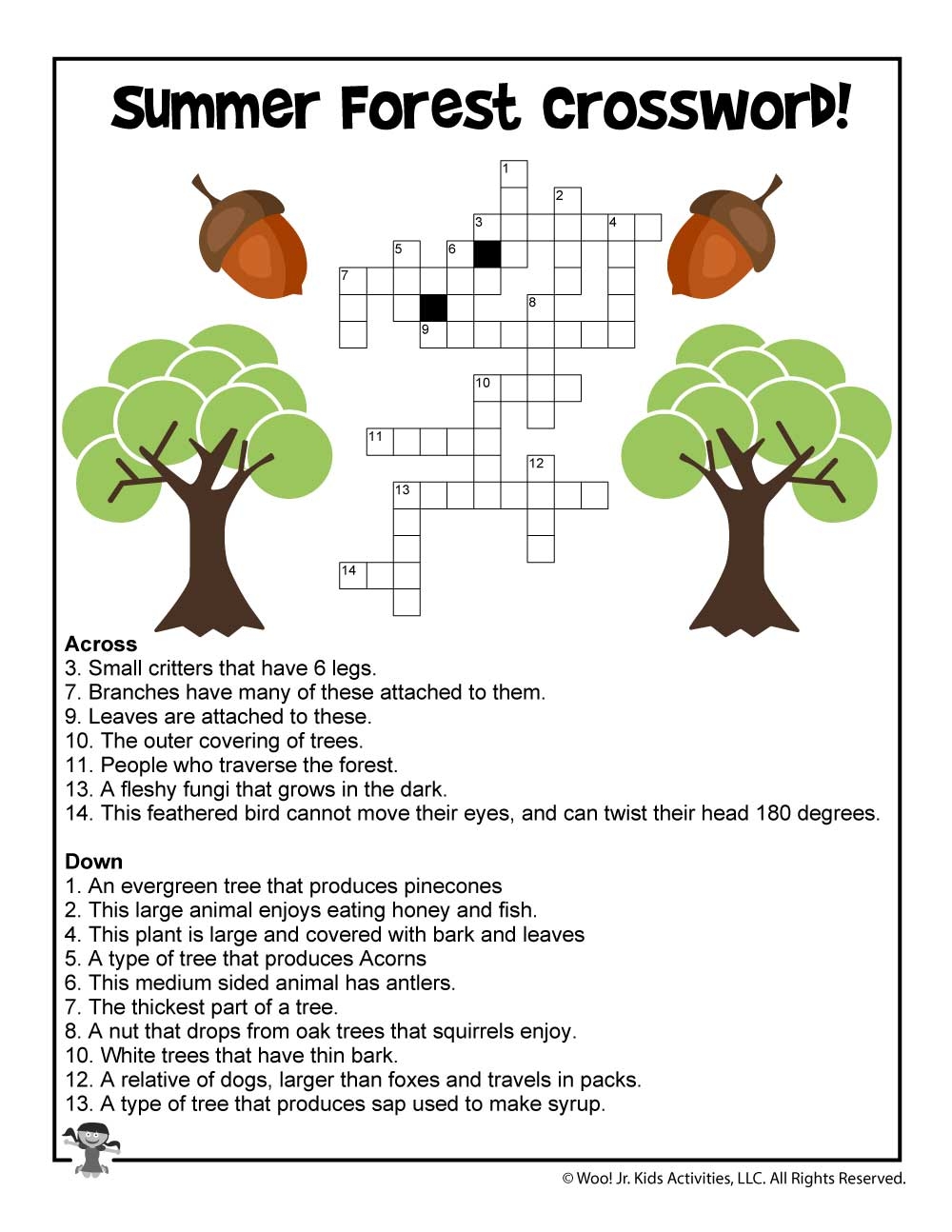 Summer Puzzles Printable Summer Puzzles Printable