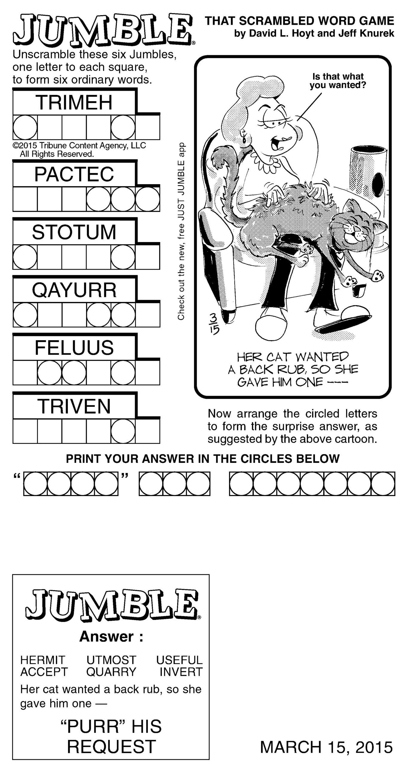 Sunday Jumble Games Puzzles Sunday Jumble Games Puzzles