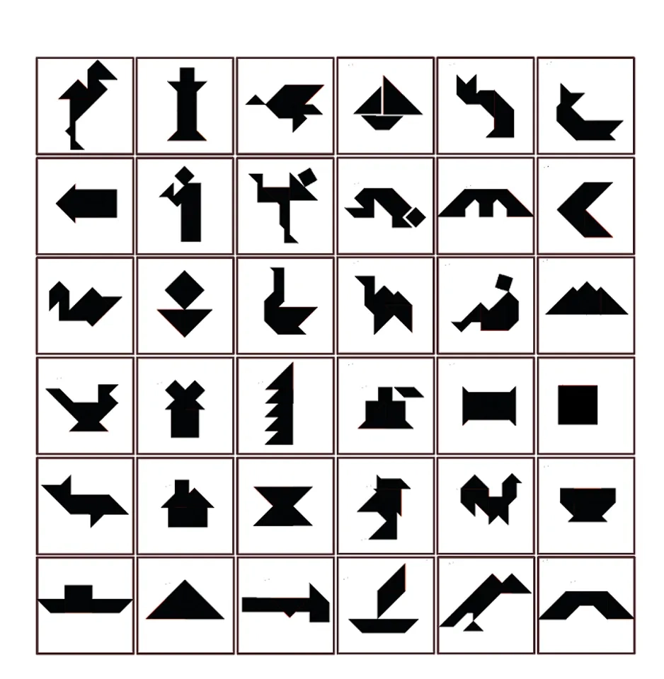 Tangram Puzzle By 3Dprintedgr Download Free STL Model Printables Tangram Puzzle By 3Dprintedgr Download Free STL Model Printables