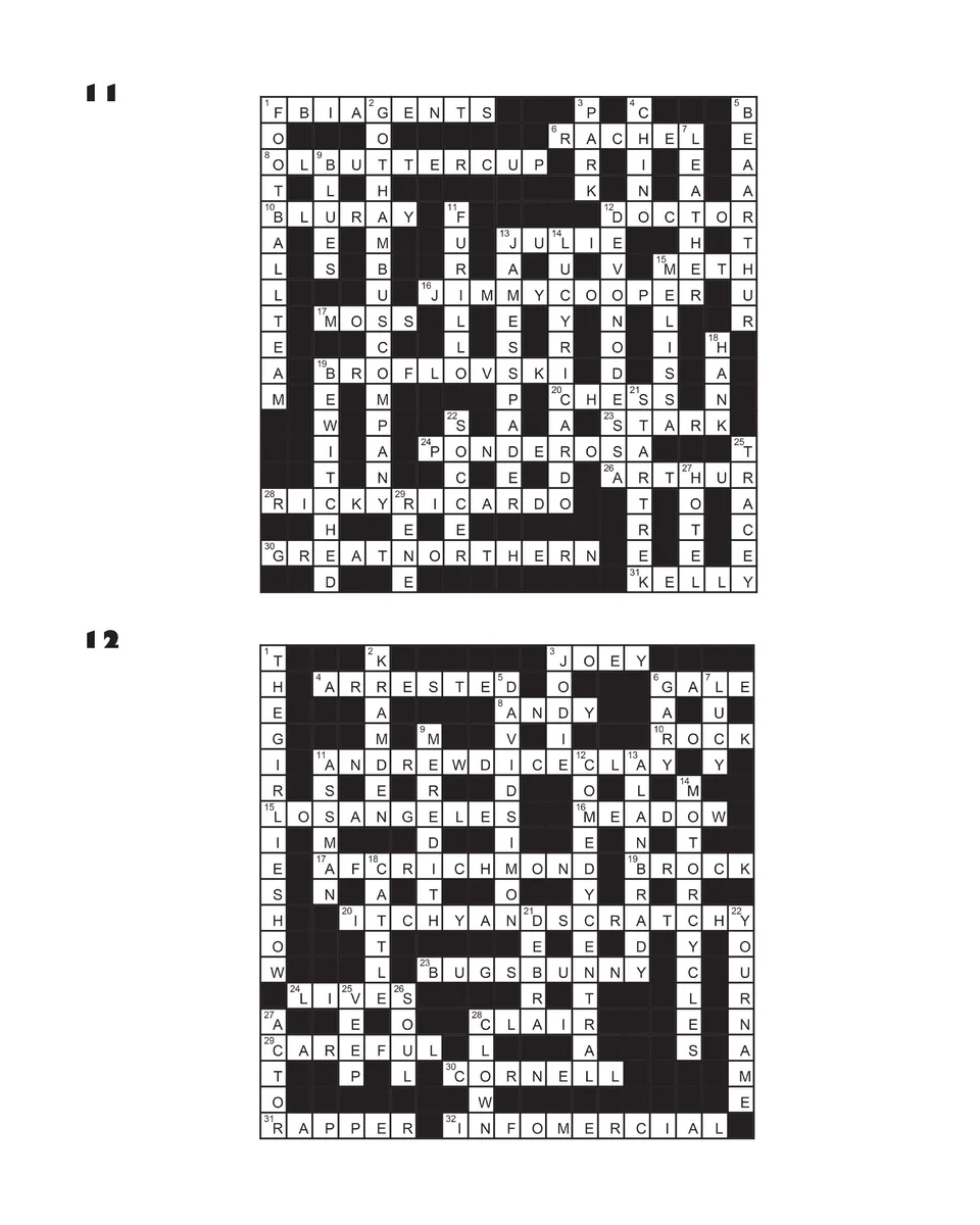 Television Crossword Puzzles Fun TV Trivia Book Dylanna Press Television Crossword Puzzles Fun TV Trivia Book Dylanna Press