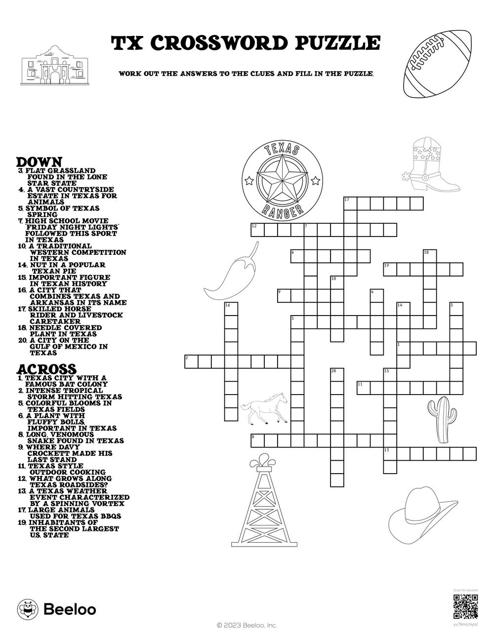 Fre Printable Crossword Puzzles Fre Printable Crossword Puzzles