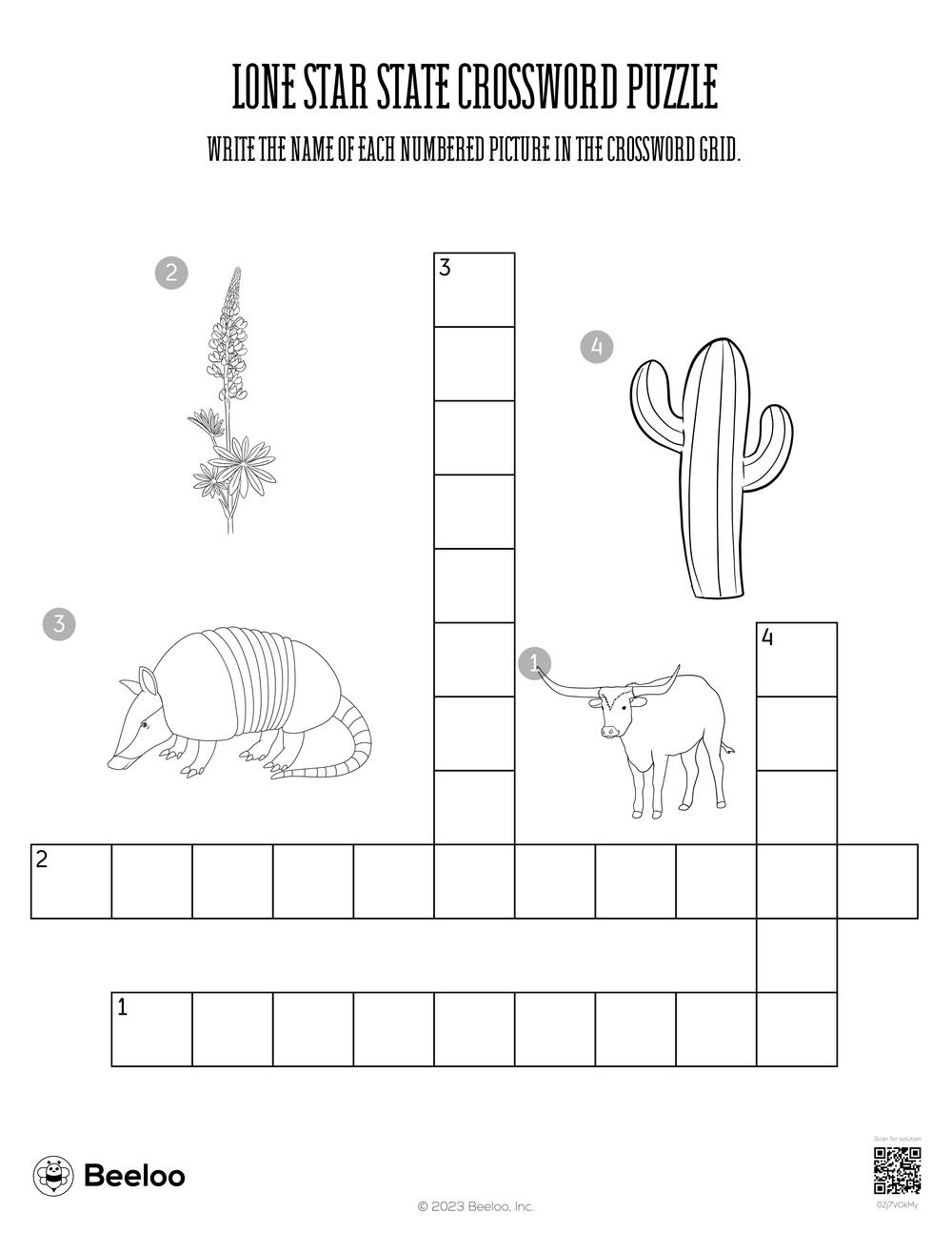 Texas themed Crossword Puzzles Beeloo Printable Crafts And Worksheets Library Texas themed Crossword Puzzles Beeloo Printable Crafts And Worksheets Library