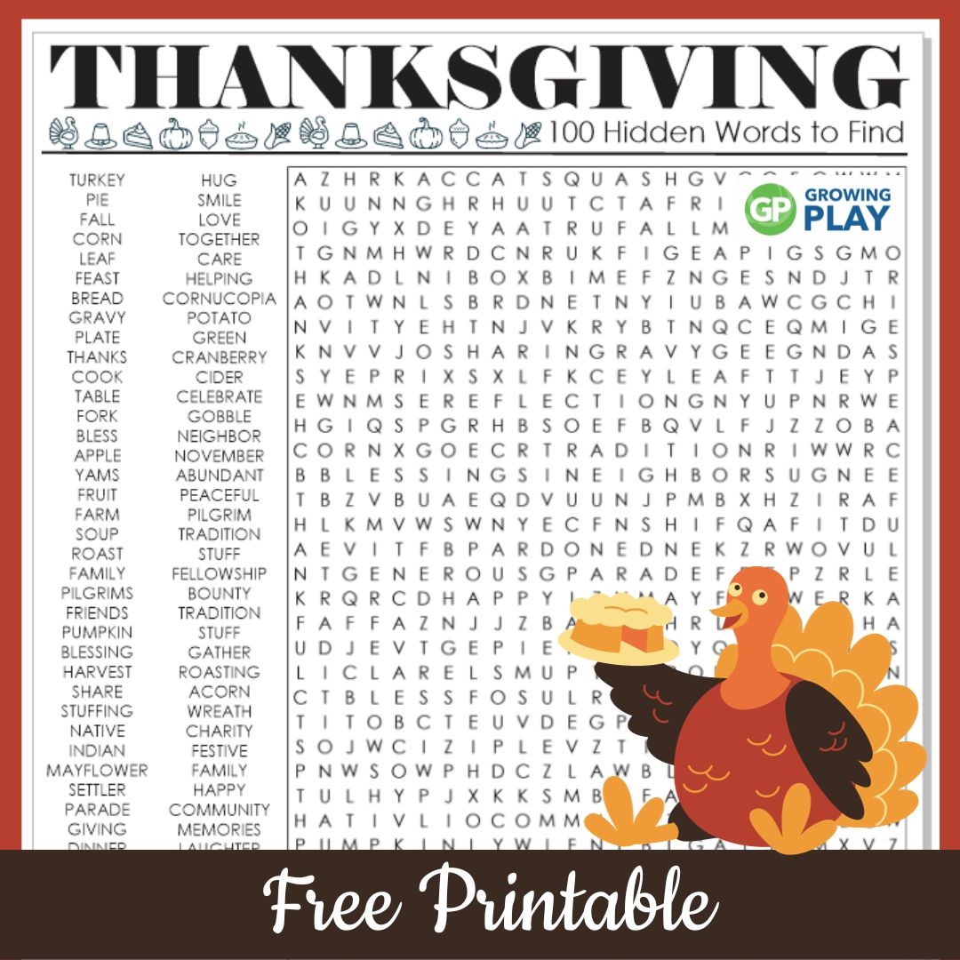Thanksgiving Word Search Hard Printable Free Puzzles Growing Play Worksheets Library Thanksgiving Word Search Hard Printable Free Puzzles Growing Play Worksheets Library