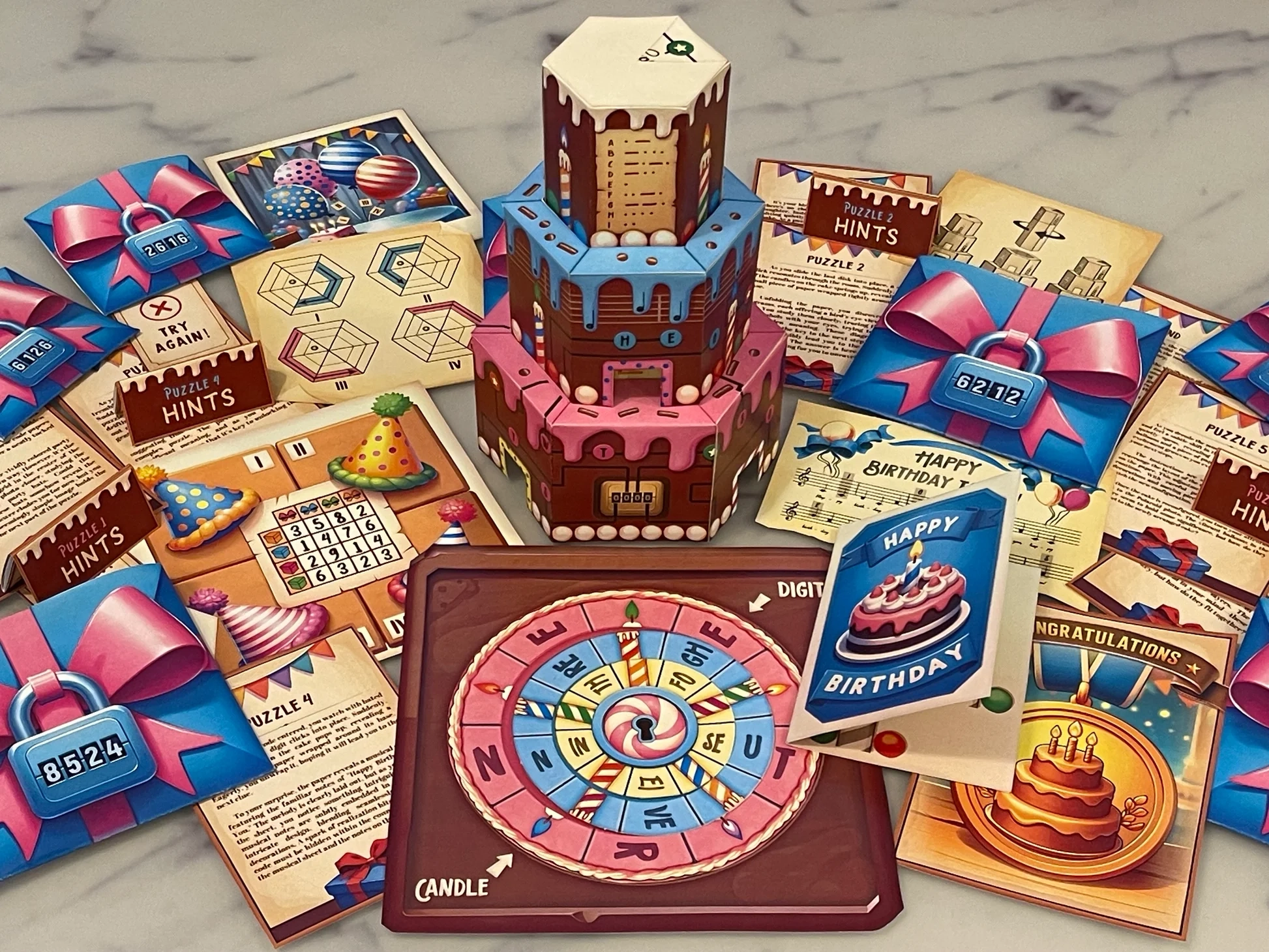 The Birthday Cake Printable Escape Room DIY Birthday Escape Room At Home MysteryLocks The Birthday Cake Printable Escape Room DIY Birthday Escape Room At Home MysteryLocks